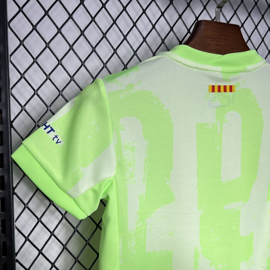 SIUjerseys-Barcelona 24-25 Third Kids Kit