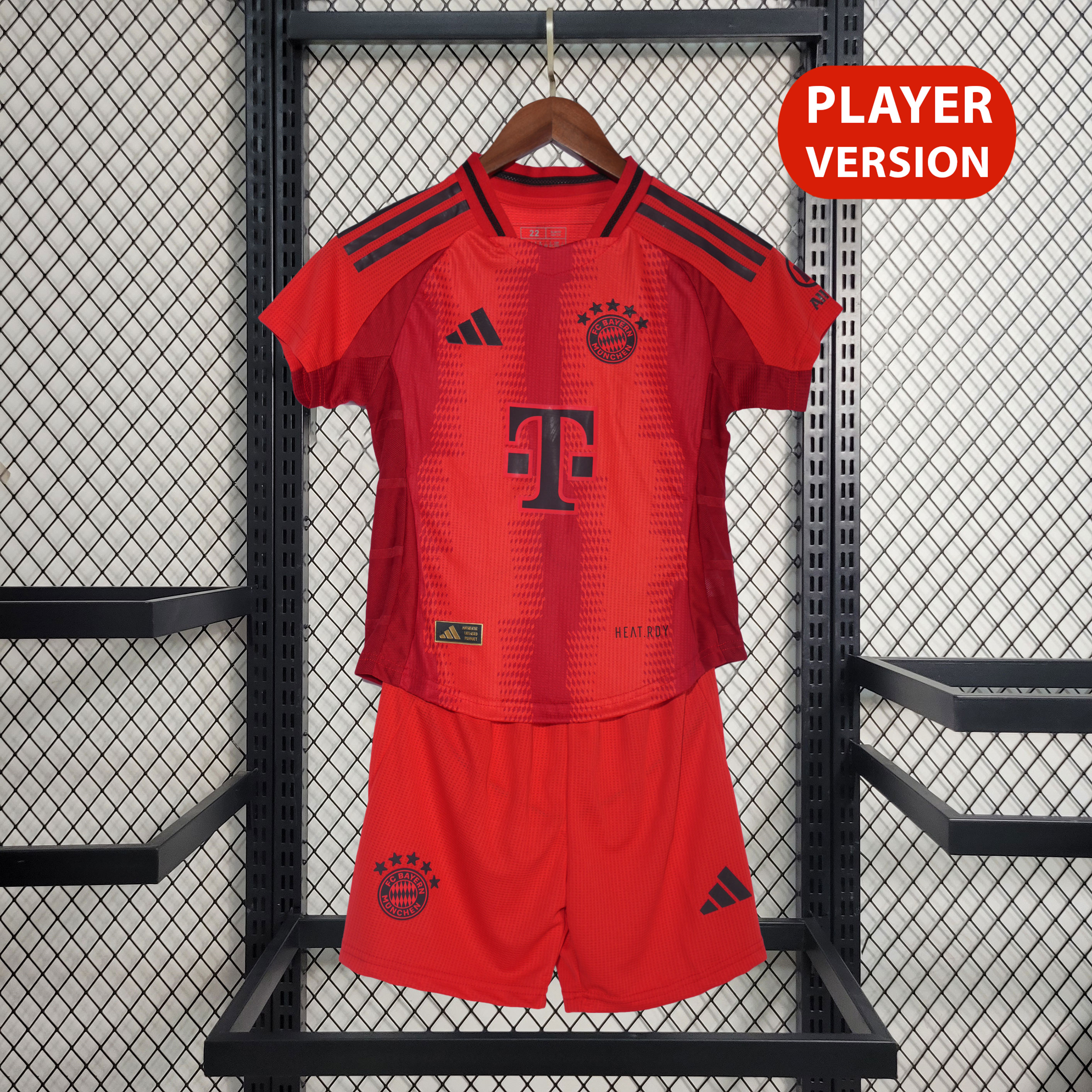 ManixJersey.com | Bayern Munich 24-25 Home Kids Kit - Player Version -Customize Name, Number and Patch | Worldwide Shipping