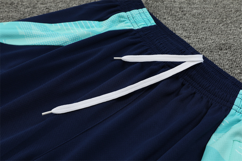 ManixJersey.com | Arsenal 24-25 Short-Sleeve Training Kids Kit - Lake Blue -Customize Name, Number and Patch | Worldwide Shipping