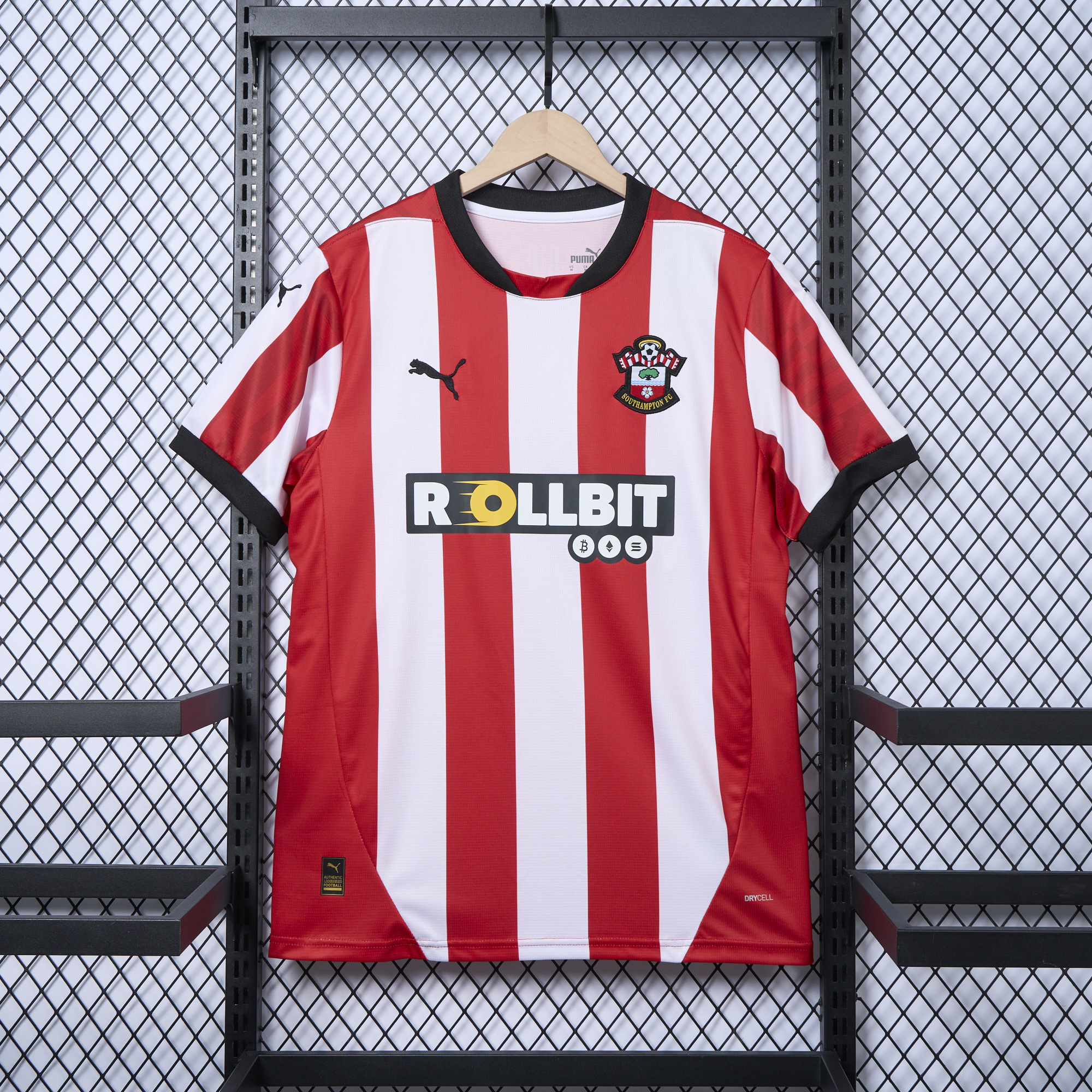 ManixJersey.com | Southampton 24-25 Home Stadium Jersey - Fans Version -Customize Name, Number and Patch | Worldwide Shipping
