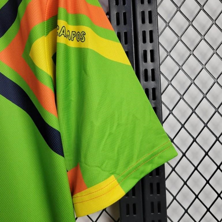 ManixJersey.com | Retro Mexico 1994 Goalkeeper Green Orange Jersey -Customize Name, Number and Patch | Worldwide Shipping