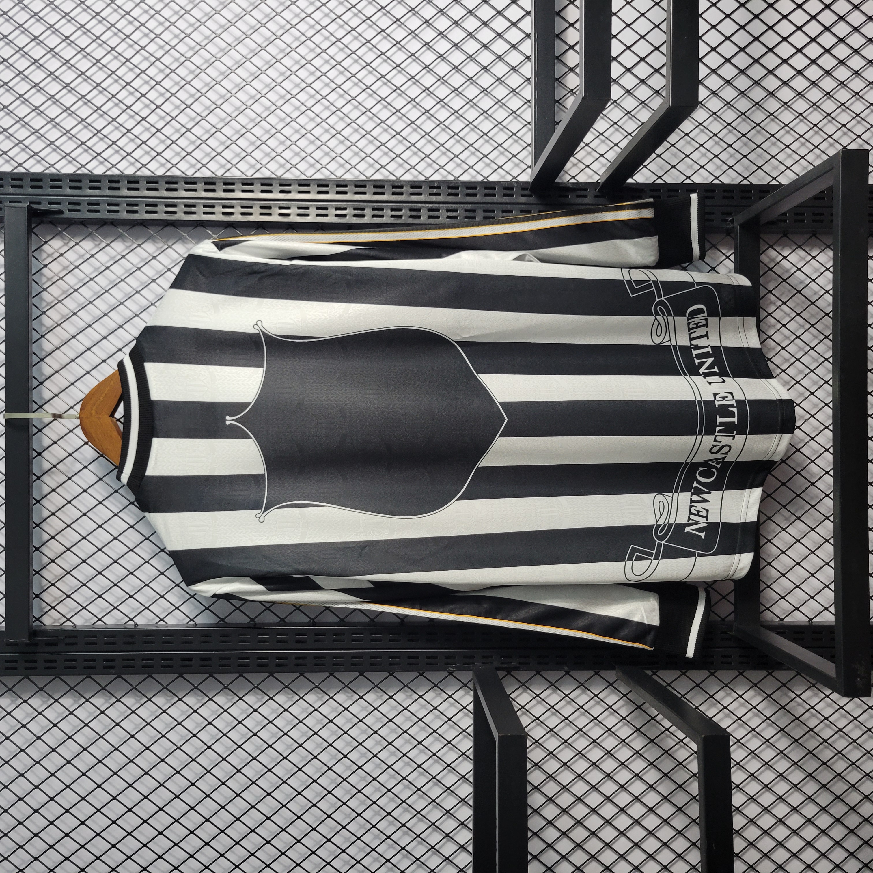 JerseysGala.com | Retro Newcastle United 1997-99 Home Long Sleeve Jersey -Customize Name, Number and Patch | Worldwide Shipping