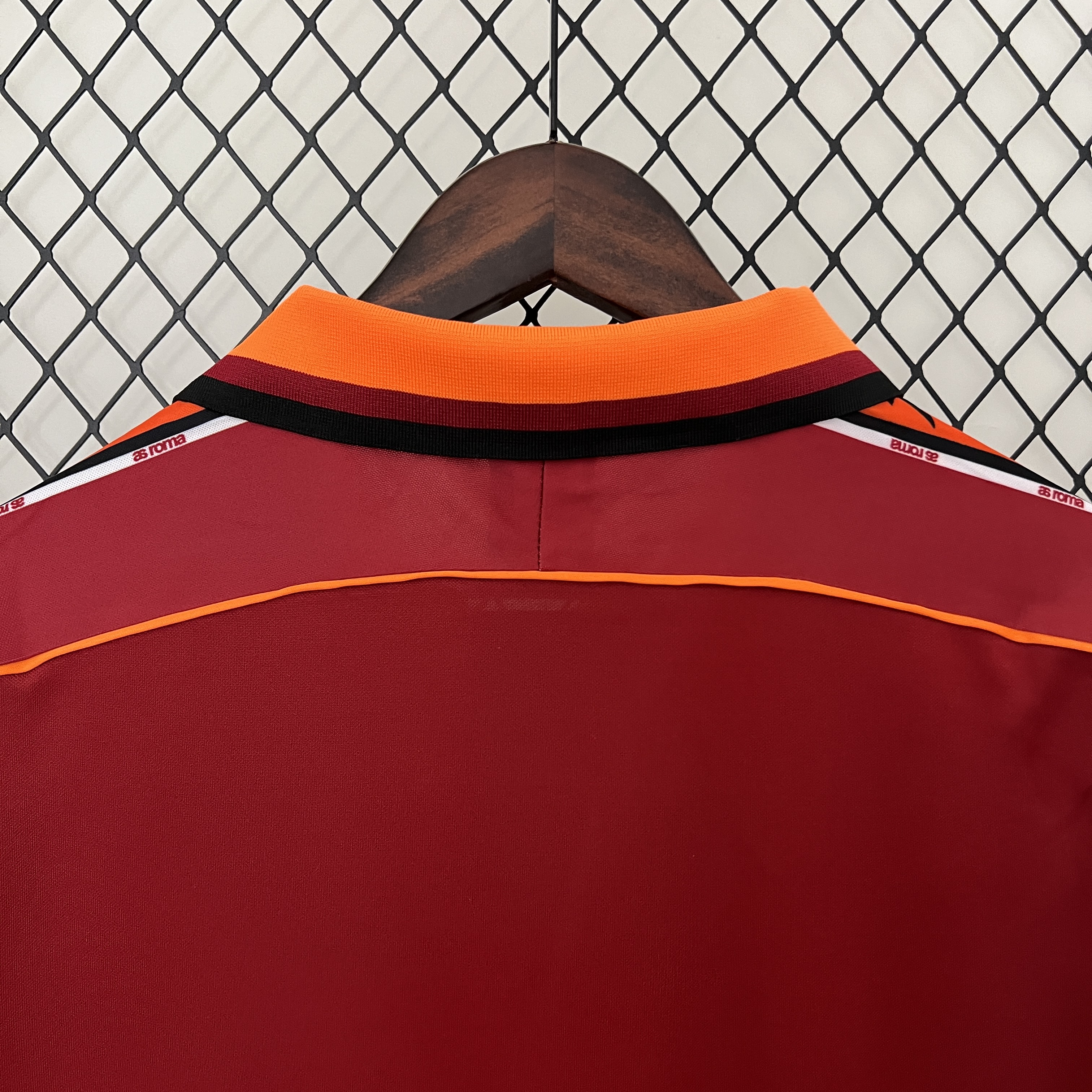 JerseysGala.com | Retro Roma 1998-99 Home Jersey -Customize Name, Number and Patch | Worldwide Shipping