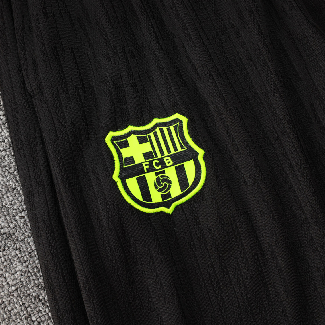 unitedfutballjersey-Barcelona 24-25 Long Sleeve Training Set - Player Version - Blue Top and Black Pants