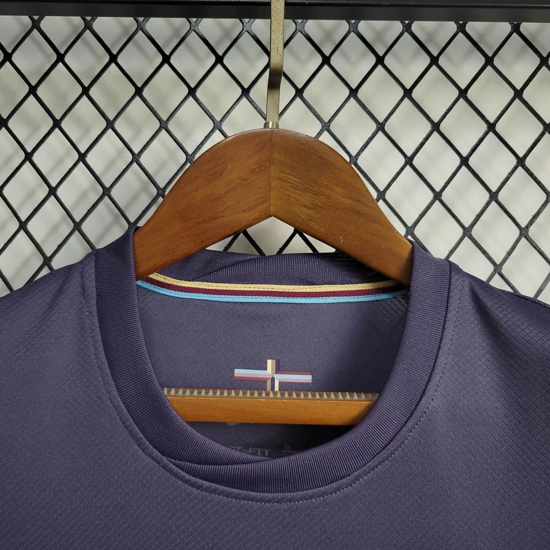 ManixJersey.com | England 2024 Away Stadium Kids Kit -Customize Name, Number and Patch | Worldwide Shipping