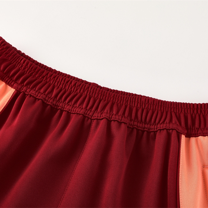 unitedfutballjersey-AS Roma 24-25 Originals LFSTLR Jacket Training Tracksuit - White Top and Red Pant