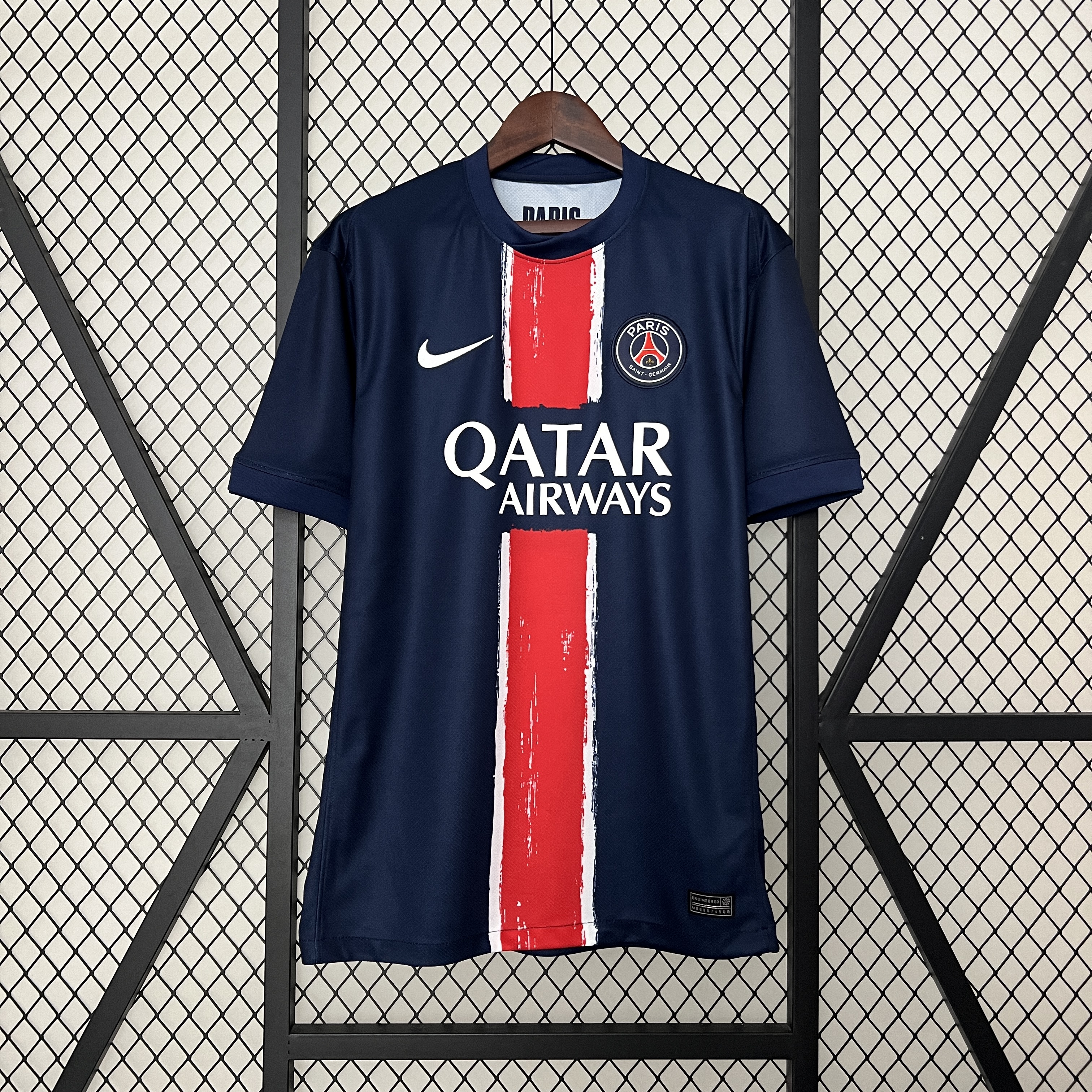 JerseysGala.com | Paris Saint-Germain PSG 24-25 Home Stadium Jersey - Fans Version -Customize Name, Number and Patch | Worldwide Shipping