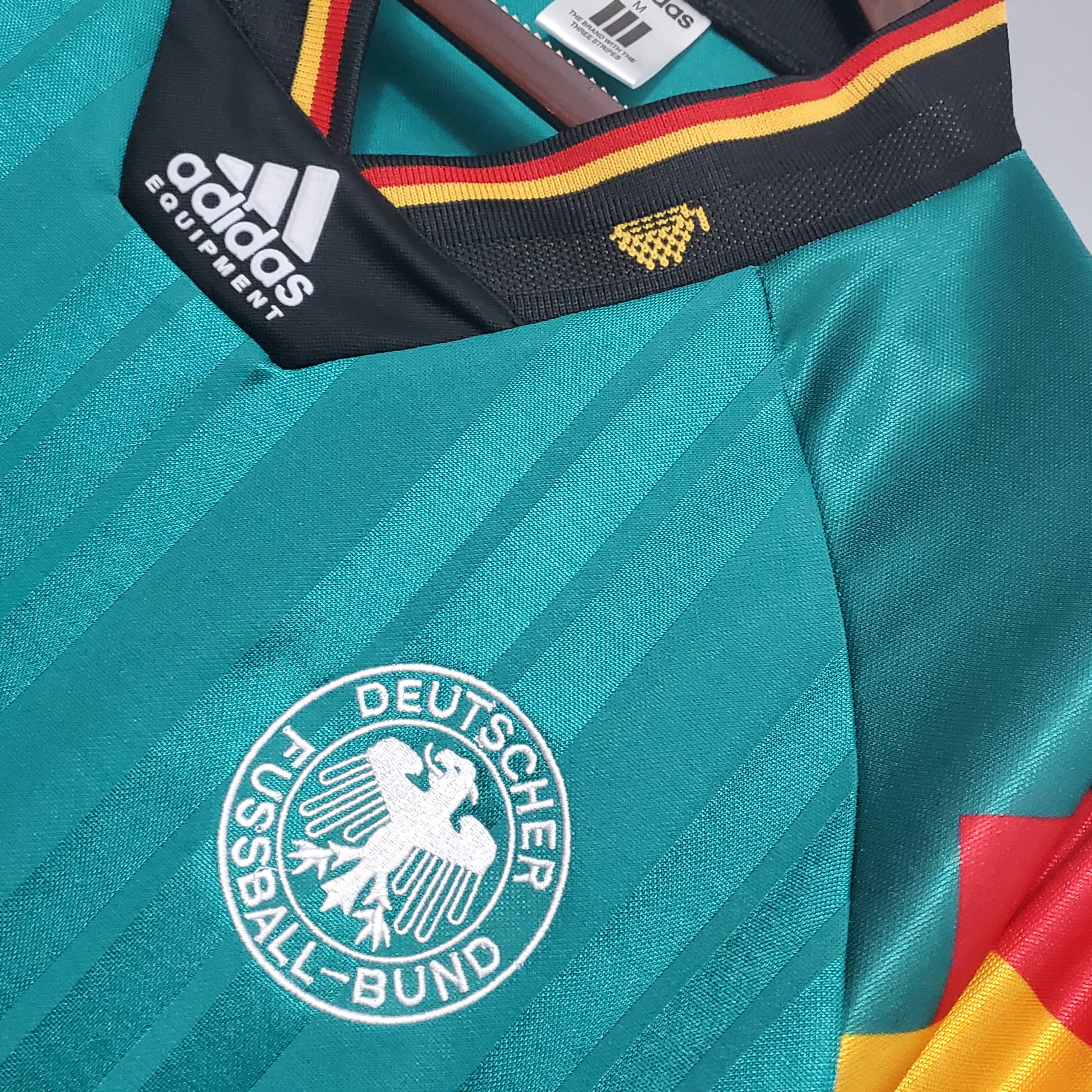 foot-Retro Germany 1992 Away Stadium Jersey