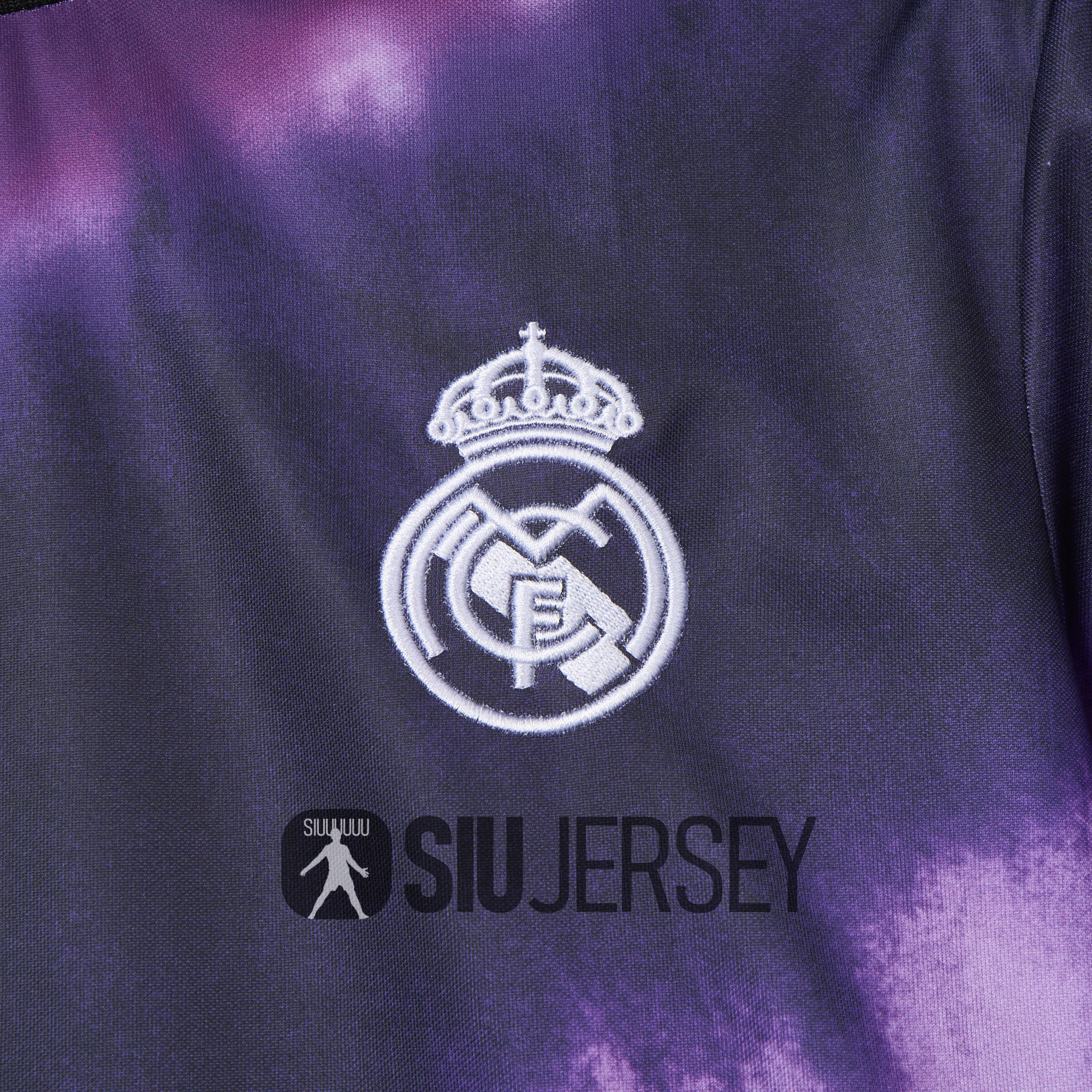 SIUjerseys-Real Madrid 24-25 White & Purple Spring Festival Special Edition Jersey - Fans Version