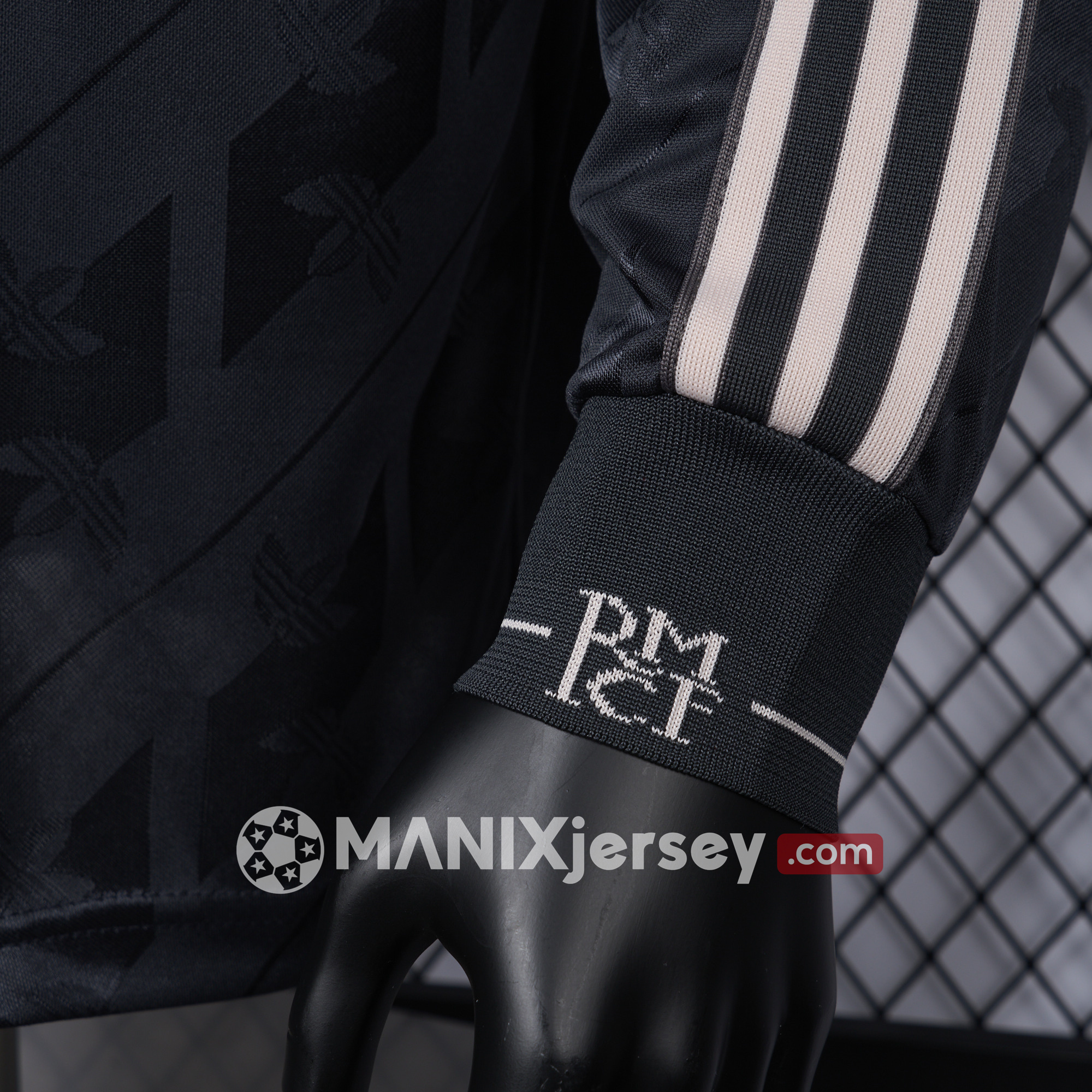 ManixJersey.com | Real Madrid 24-25 Originals LFSTLR Long Sleeve Charcoal Jersey - Player Version -Customize Name, Number and Patch | Worldwide Shipping