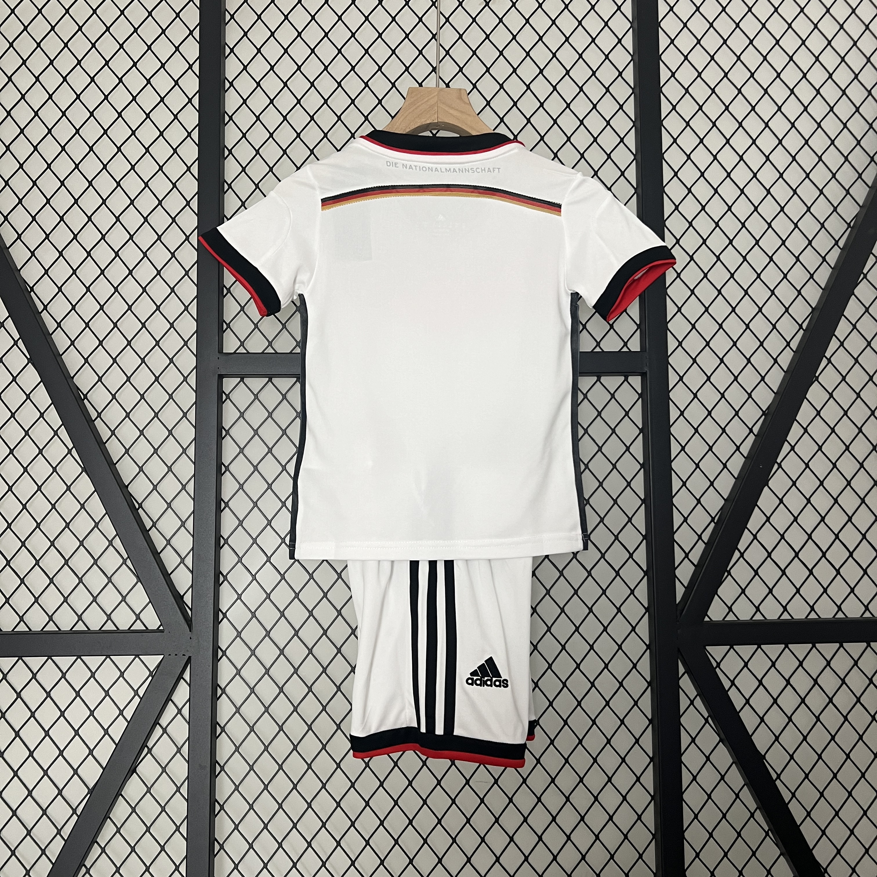 ManixJersey.com | Retro Germany 2014 Home Stadium Kids Kit -Customize Name, Number and Patch | Worldwide Shipping