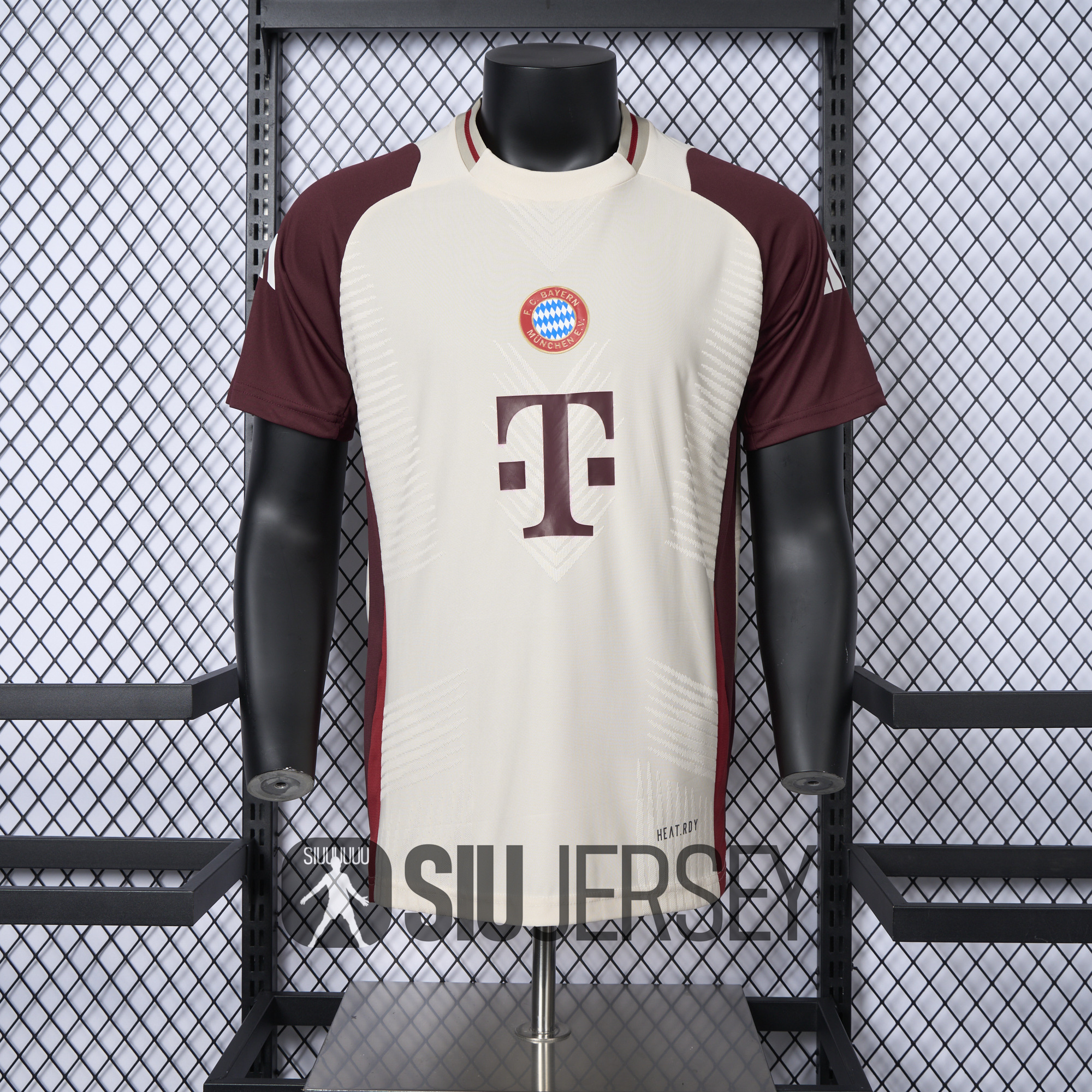 UltraTrikot-Bayern Munich 24-25 Apricot & Red Training Jersey - Player Version