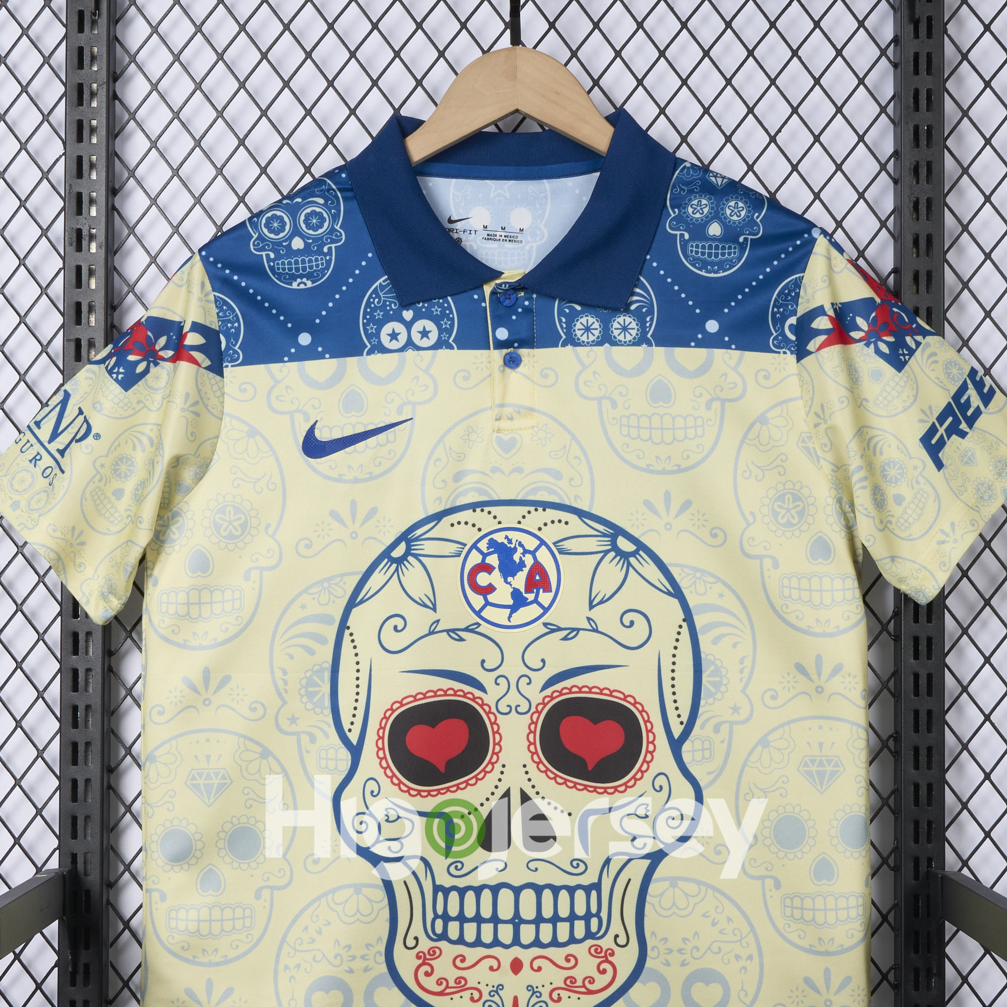Higojerseys-Club América 24-25 Day of the Dead Special Edition Jersey - Fans Version