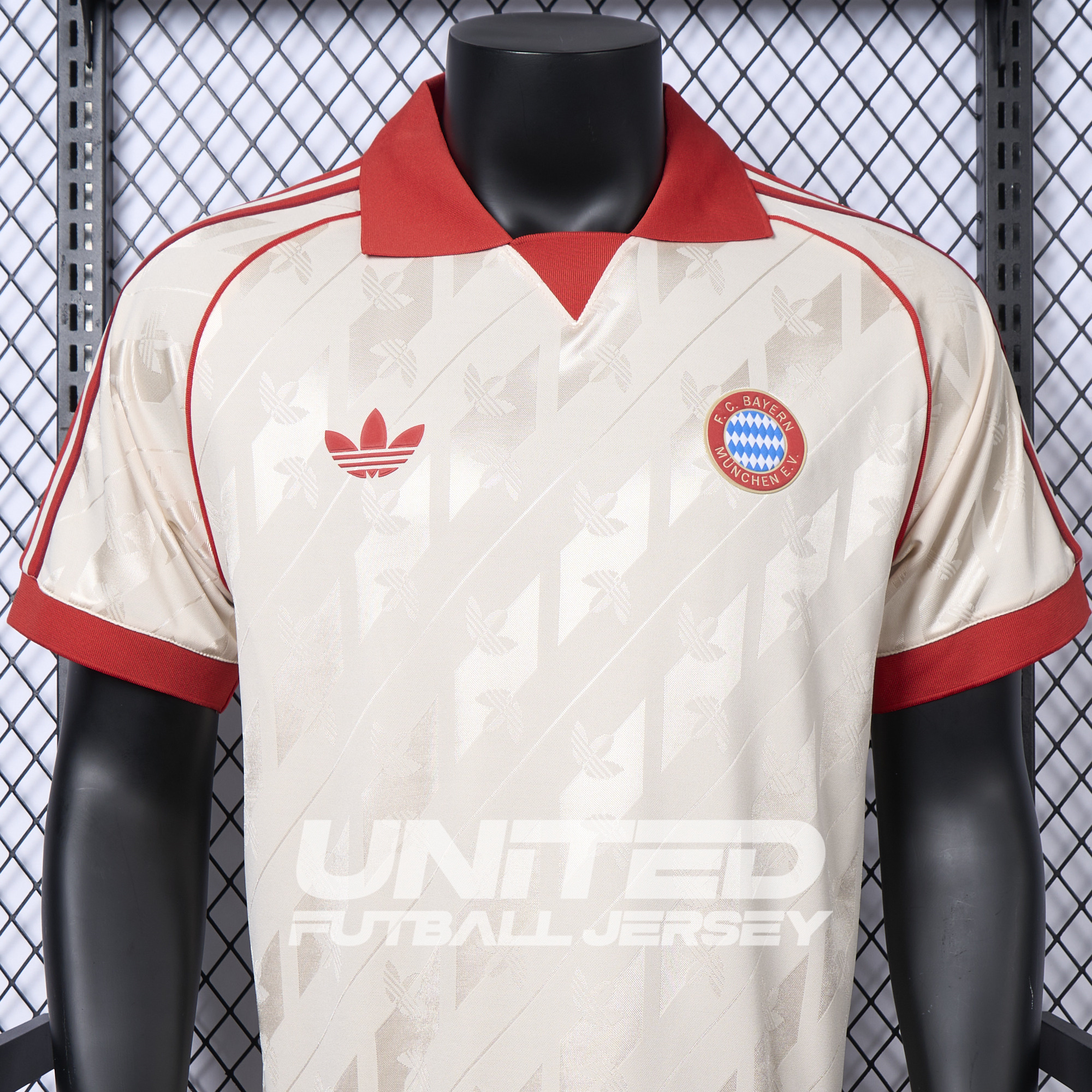 unitedfutballjersey-Bayern Munich 24-25 Originals LFSTLR Off White Jersey - Player Version
