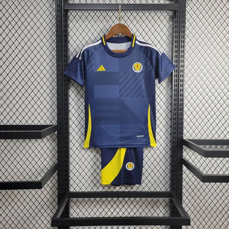 ManixJersey.com | S-c-o.t l.a-n.d 2024 Home Stadium Kids Kit -Customize Name, Number and Patch | Worldwide Shipping
