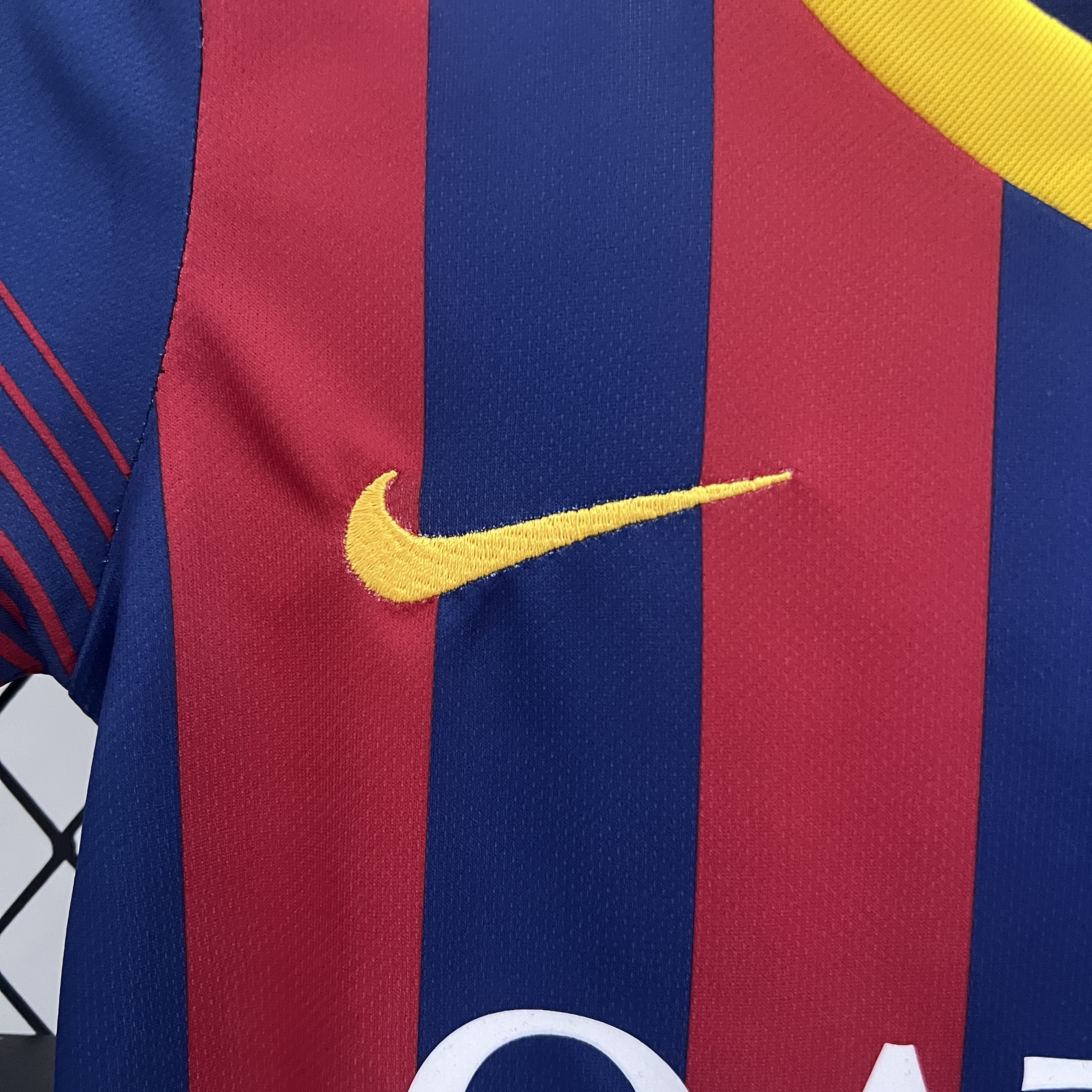 SIUjerseys-Retro Barcelona 2013-14 Home Stadium Kids Kit