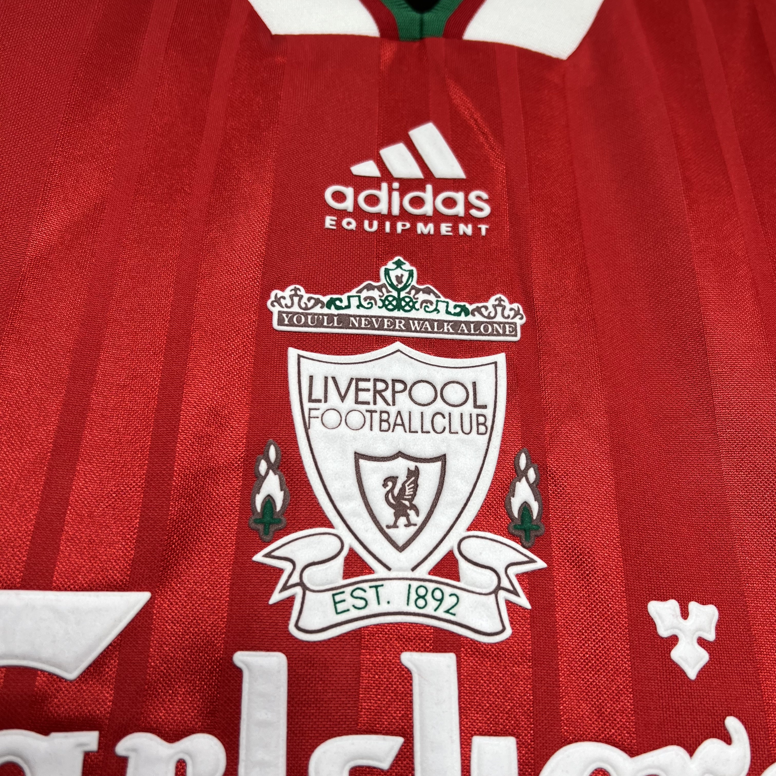 Higojerseys-Retro Liver.pool 1993-95 Home Stadium Jersey
