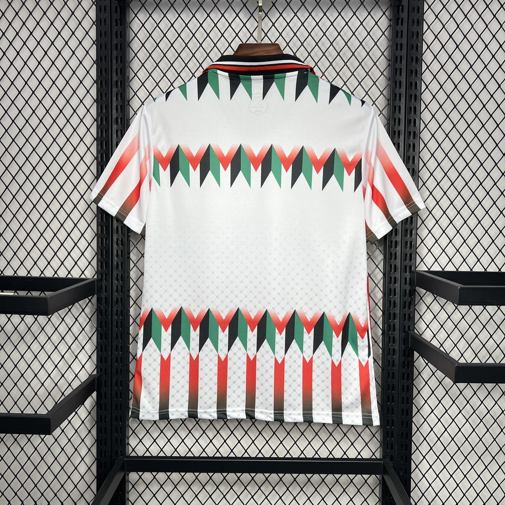 ManixJersey.com | Retro Club Deportivo Palestino X Hypepeace White Throwback Jersey -Customize Name, Number and Patch | Worldwide Shipping