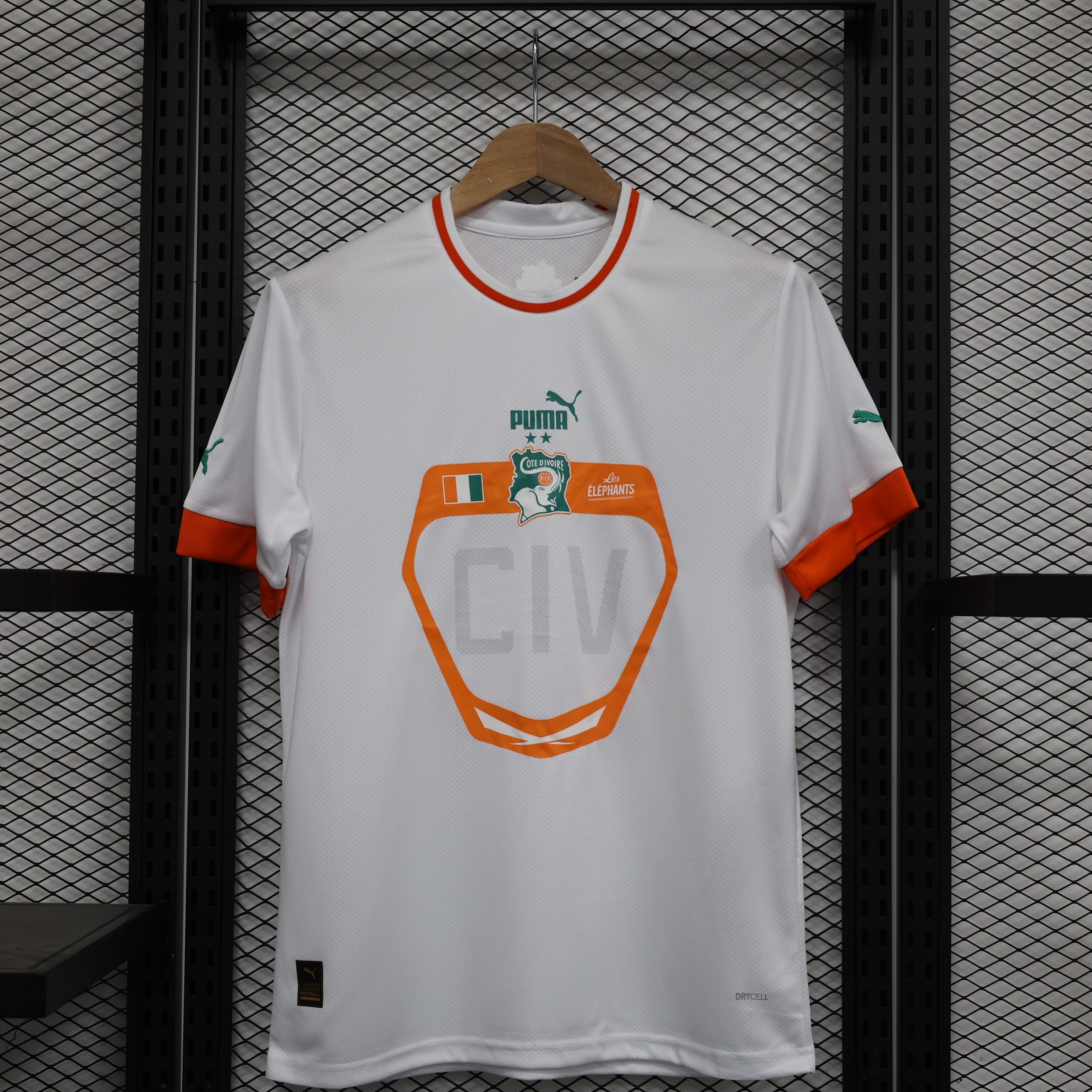 unitedfutballjersey-Cote d'Ivoire 22-23 Away Stadium Jersey - Fans Version