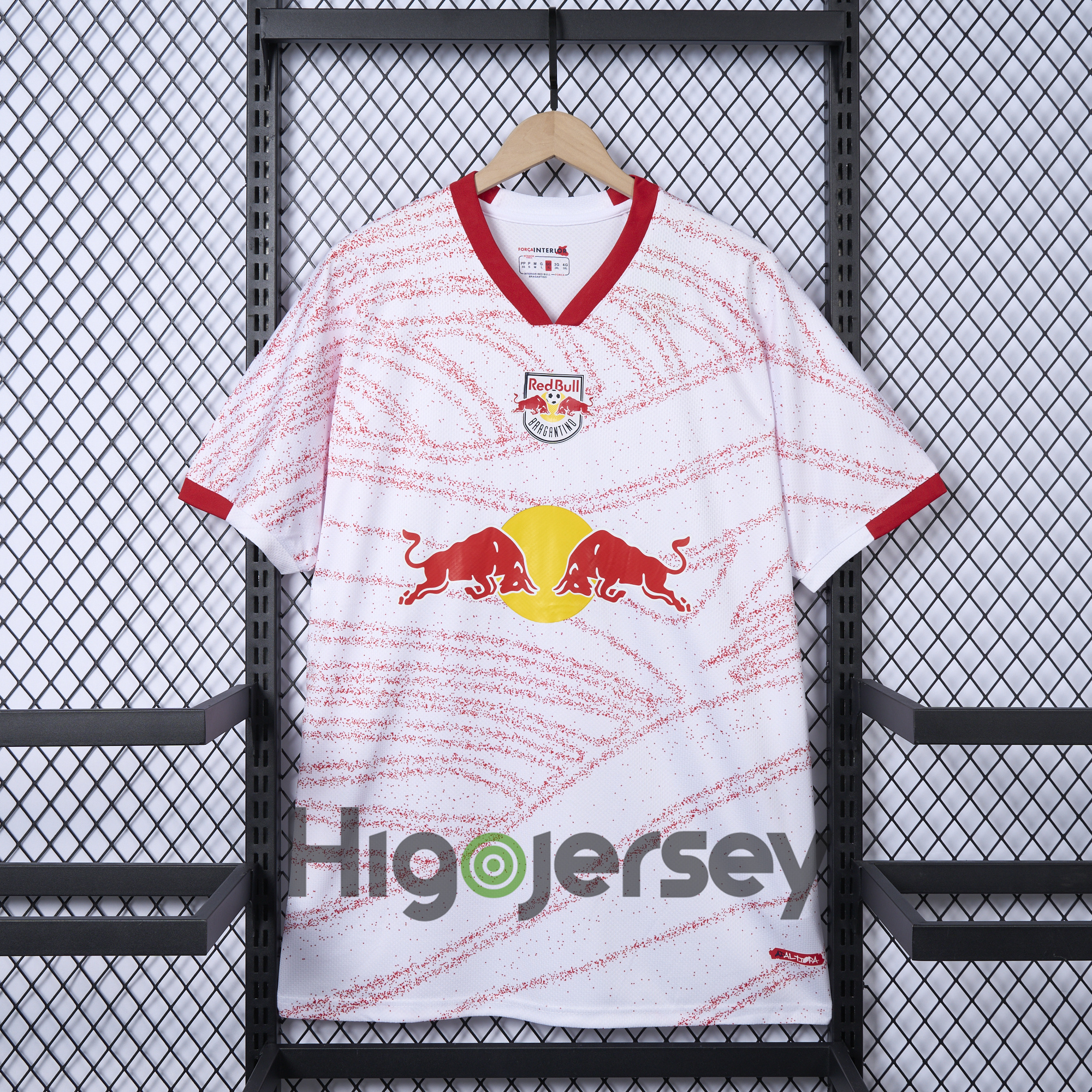 Higojerseys-Red Bull Bragantino 24-25 Home Jersey - Fans Version