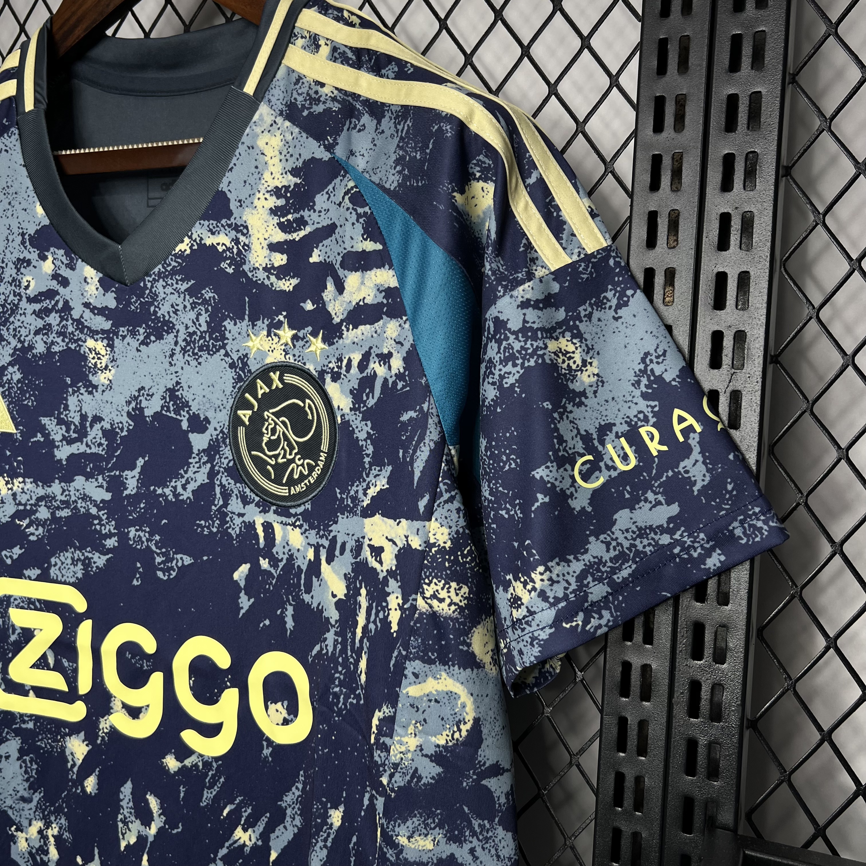 ManixJersey.com | Ajax 24-25 Away Jersey - Fans Version -Customize Name, Number and Patch | Worldwide Shipping
