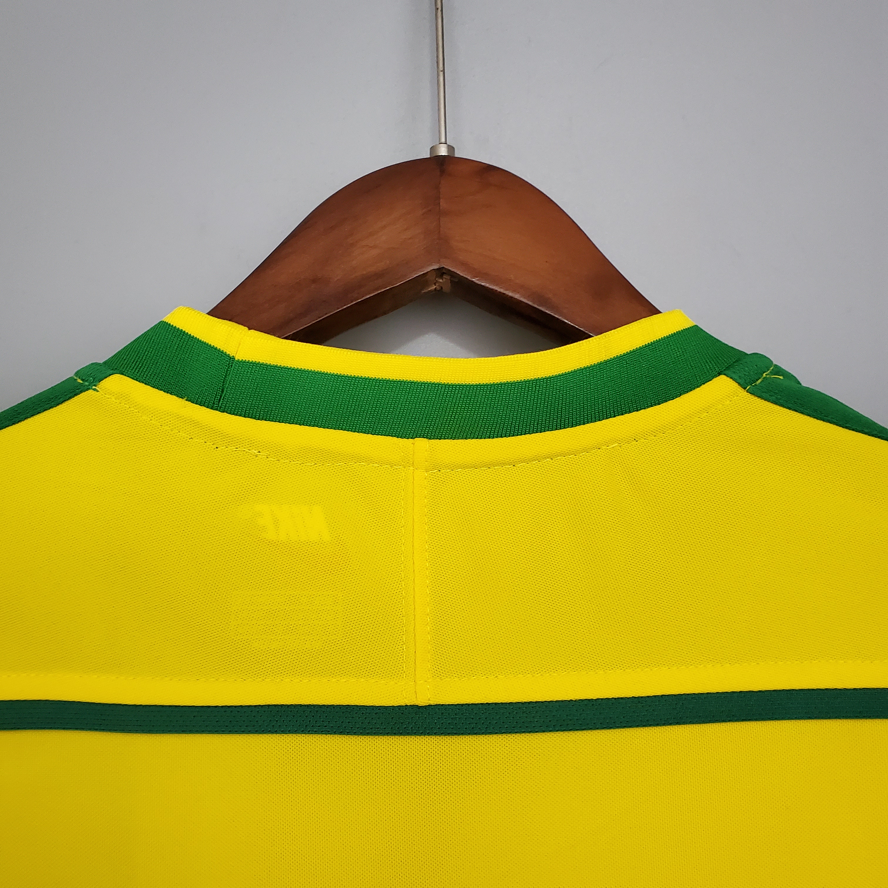 Retro Brazil 1998 Home Stadium Jersey:football jersey mysite: unitedjerseyfootball 邓江浪:football