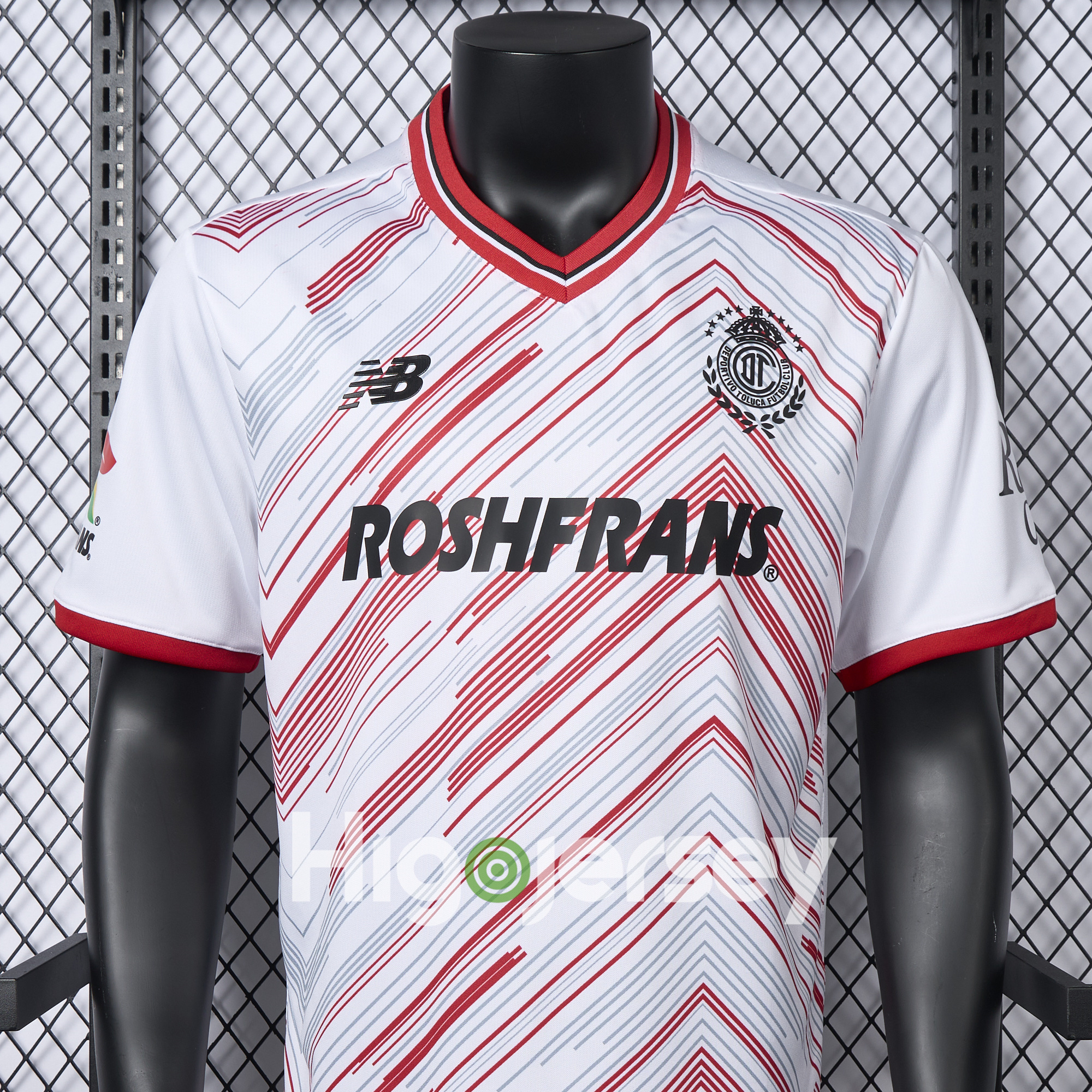 Higojerseys-Toluca 24-25 Away Jersey - Player Version