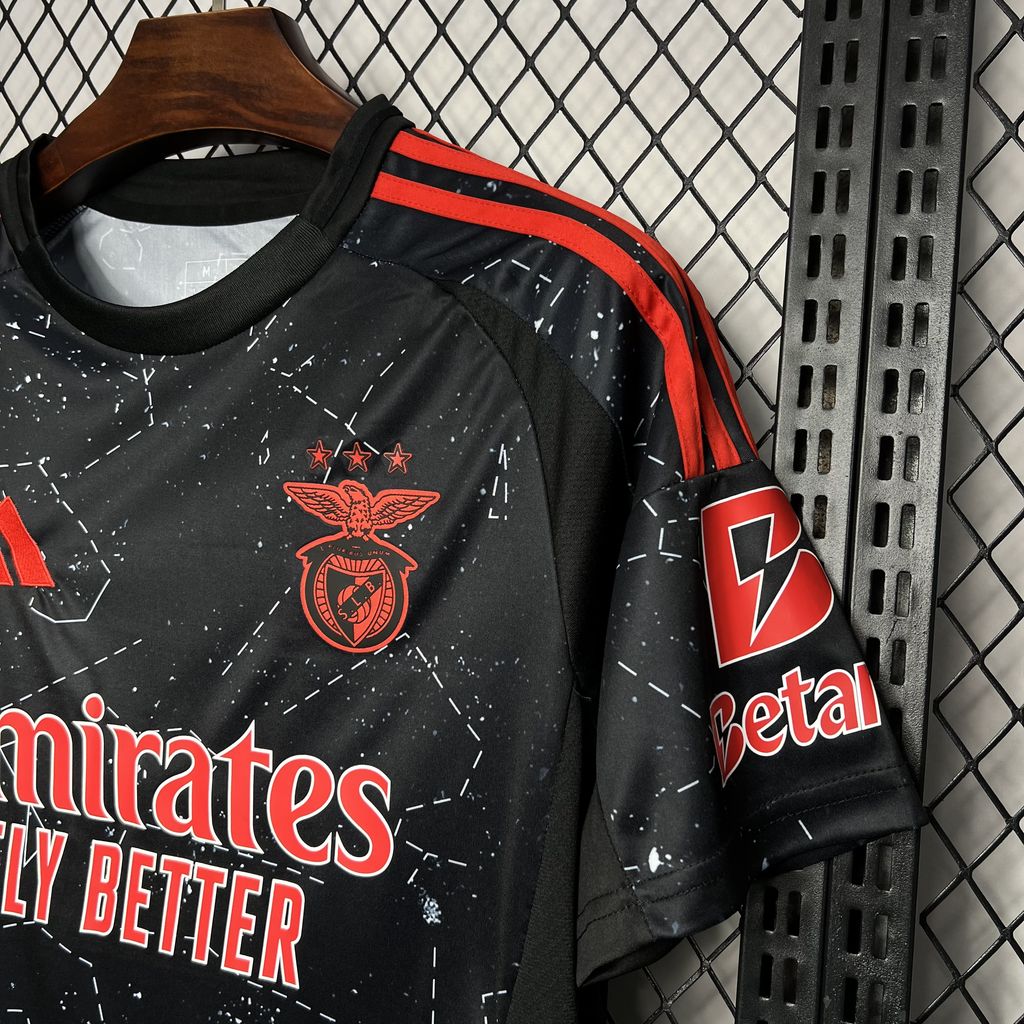 ManixJersey.com | Benfica 24-25 Away Jersey - Fans Version -Customize Name, Number and Patch | Worldwide Shipping