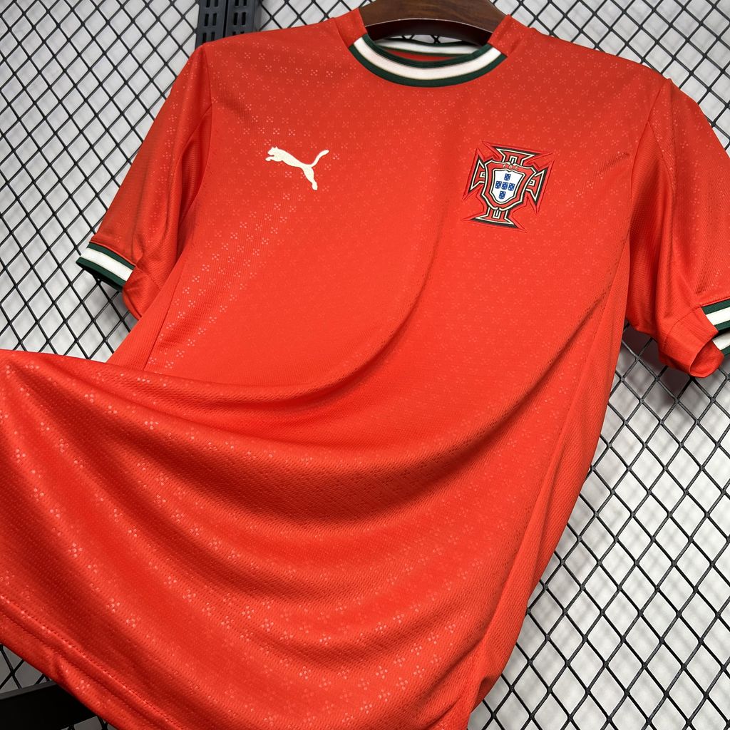 ManixJersey.com | Portugal 2025-26 Home Jersey - Fans Version -Customize Name, Number and Patch | Worldwide Shipping