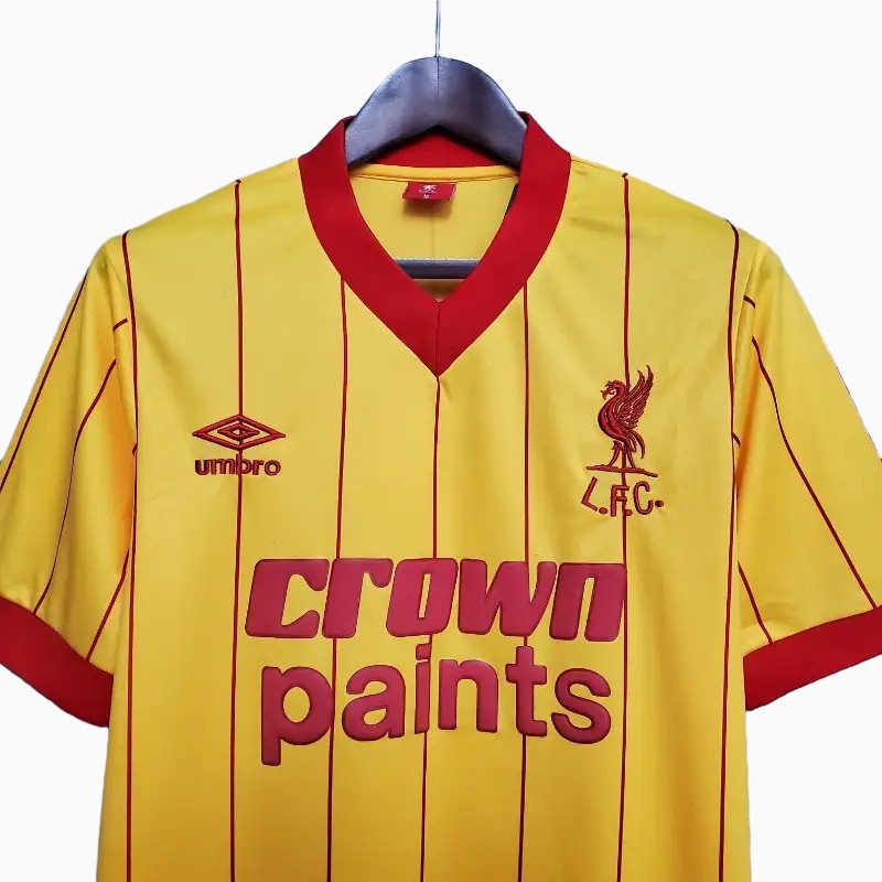 JerseysGala.com | Retro Liver.pool 1982-84 Away Stadium Jersey -Customize Name, Number and Patch | Worldwide Shipping