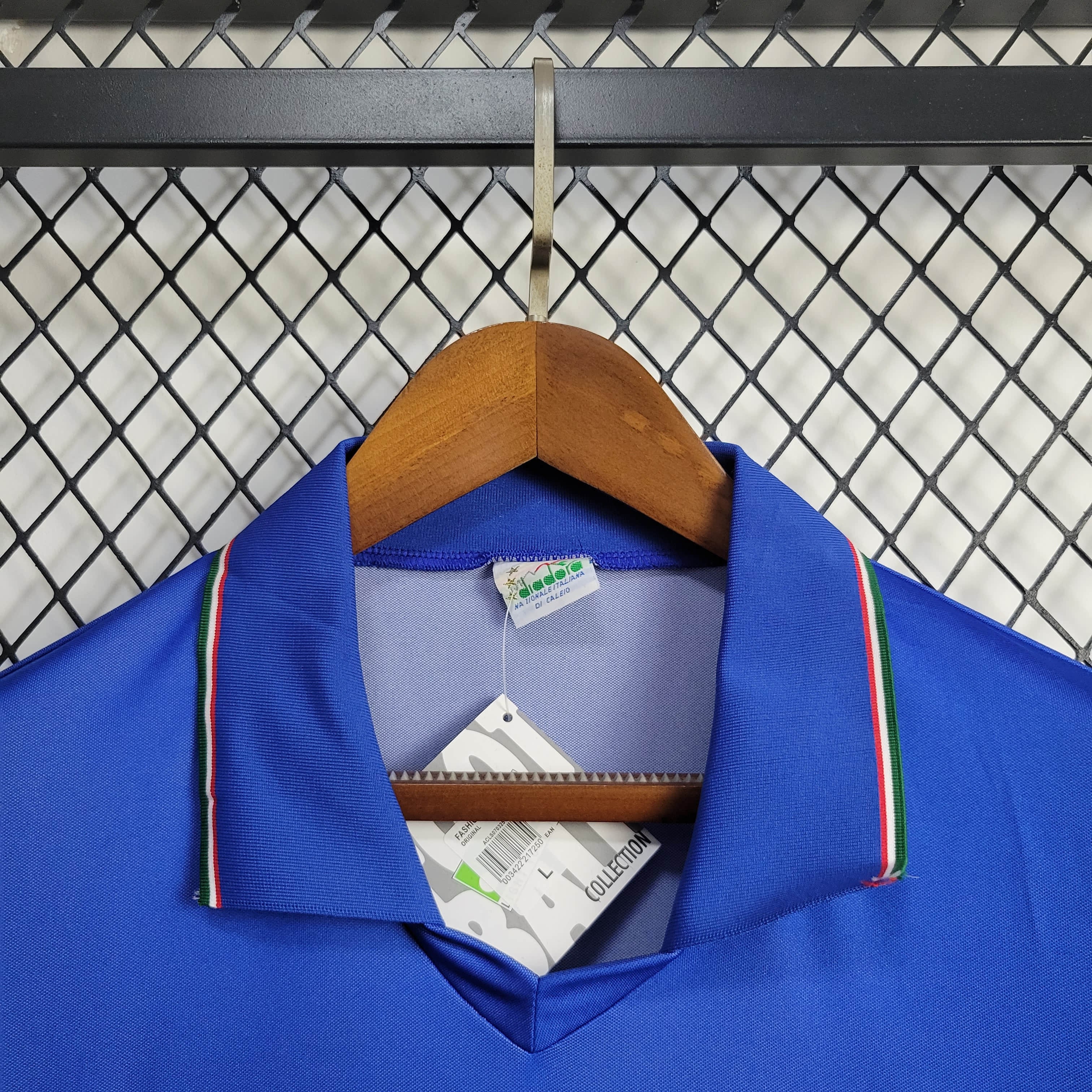 SIUjerseys-Retro Italy 1990 Home Stadium Jersey