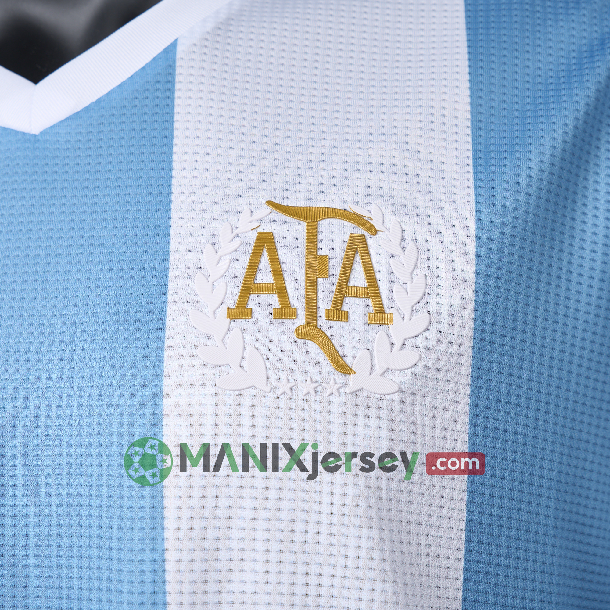 ManixJersey.com | Argentina 24-25 Adi 50 Years Anniversary Jersey - Player Version -Customize Name, Number and Patch | Worldwide Shipping
