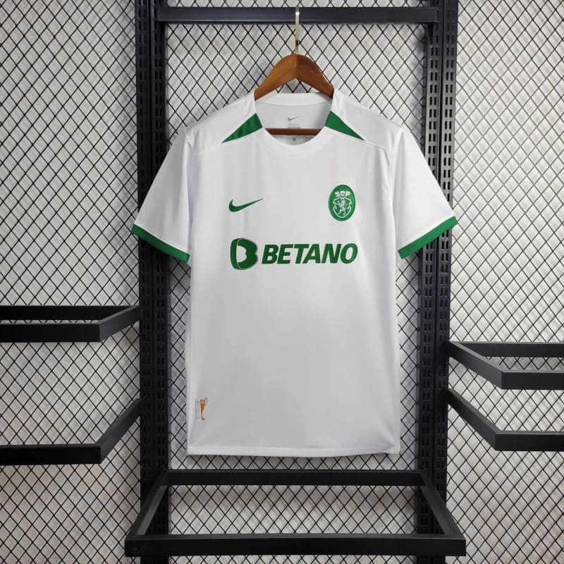unitedfutballjersey-Sporting CP 24-25 Away UEFA Cup Winners' Cup Jersey - Fans Version