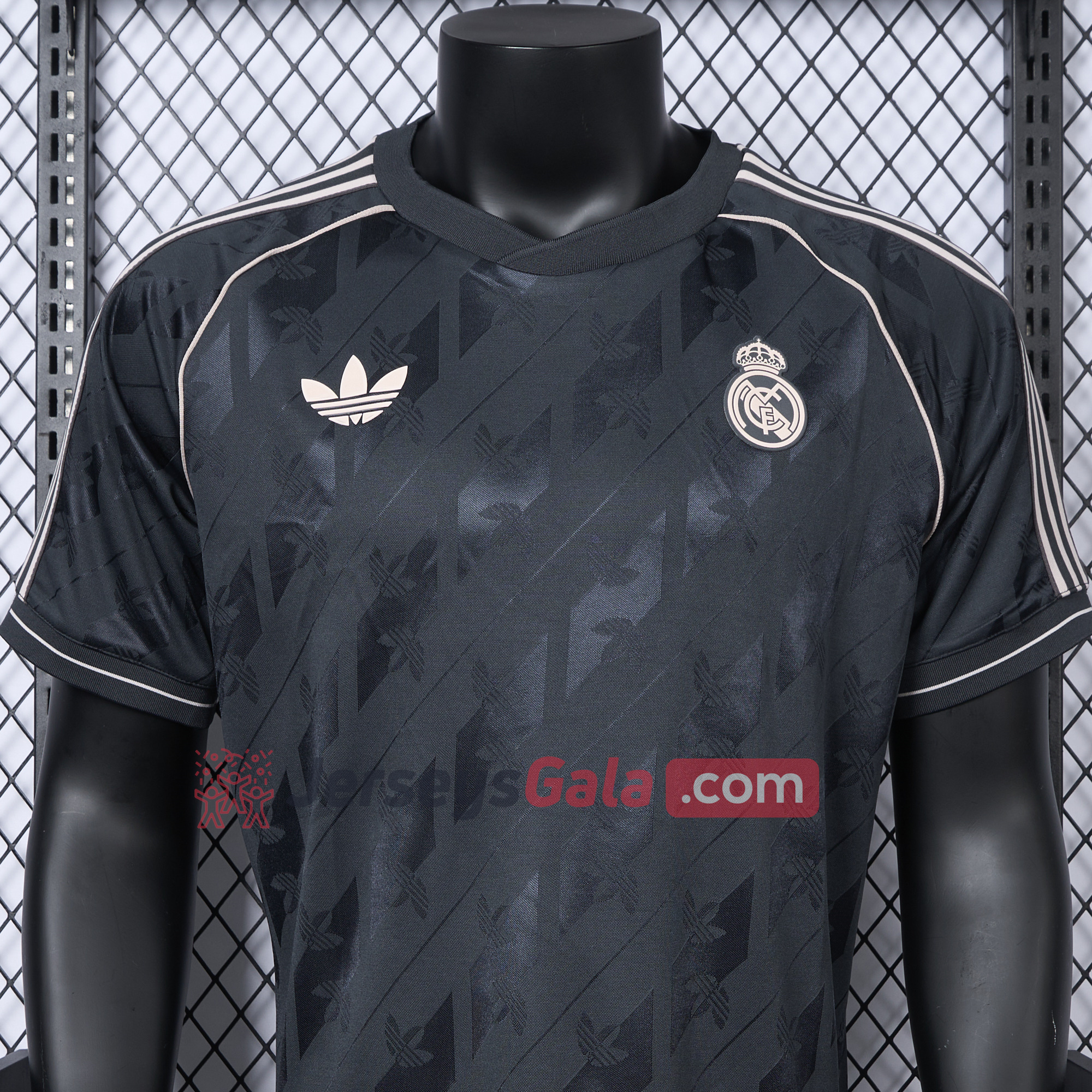 JerseysGala.com | Real Madrid 24-25 Originals LFSTLR Jersey Charcoal - Player Version -Customize Name, Number and Patch | Worldwide Shipping