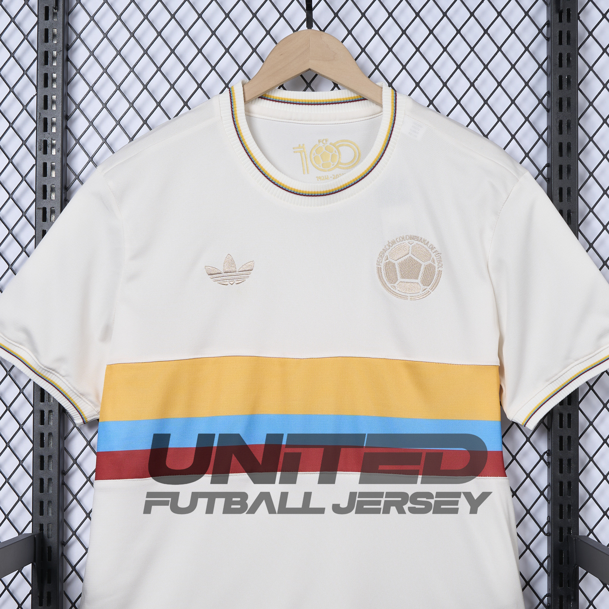 foot-Colombia 2024 100th Anniversary Jersey - Fans Version