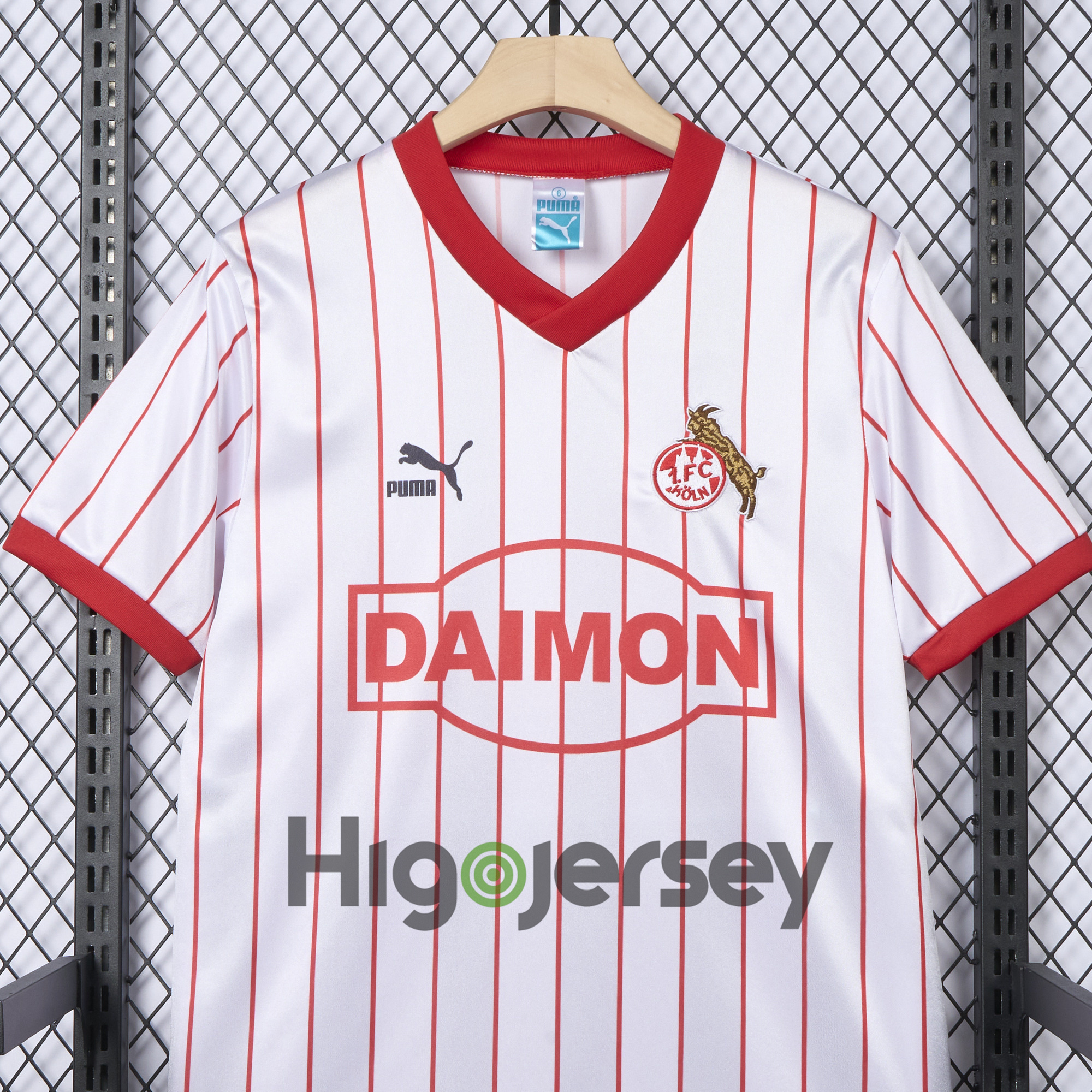 Higojerseys-Retro 1. FC Köln 1985-86 Home Jersey