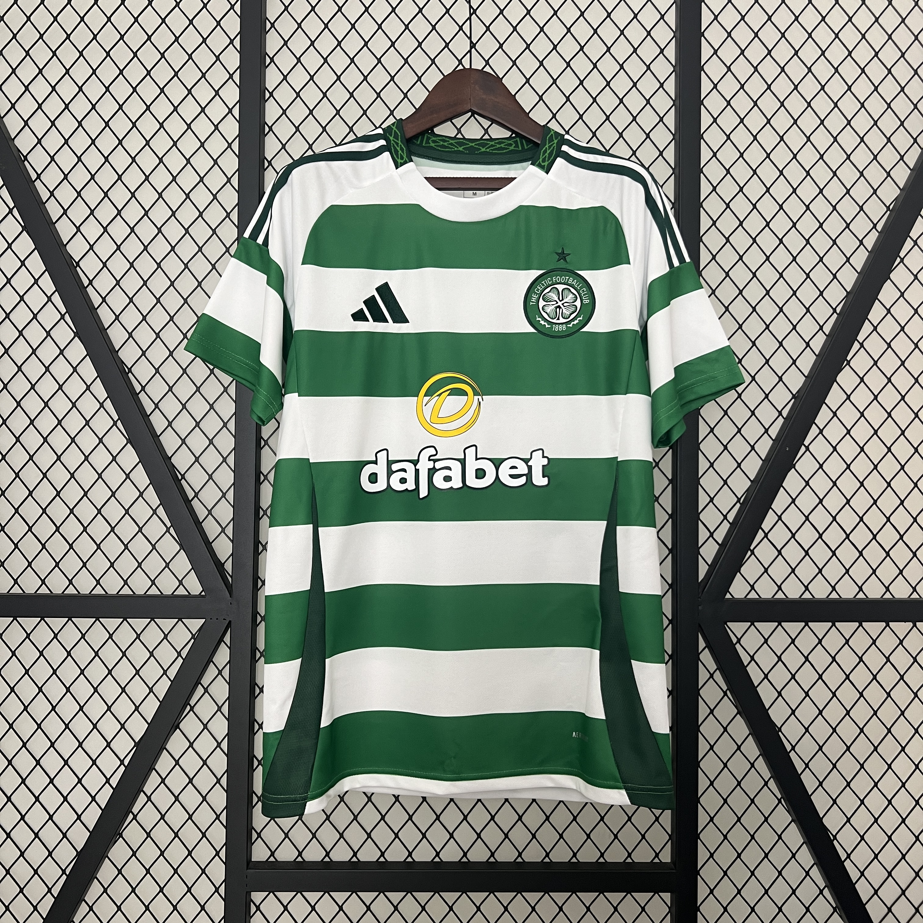 unitedfutballjersey-Celtic 24-25 Home Stadium Jersey - Fans Version