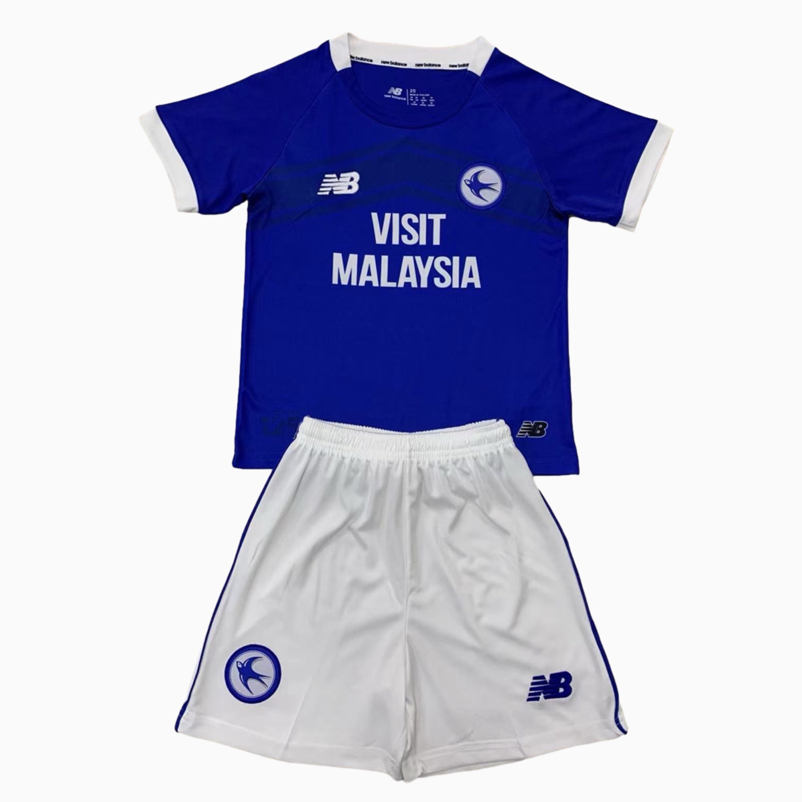 ManixJersey.com | Cardiff City 24-25 Home Kids Kit -Customize Name, Number and Patch | Worldwide Shipping