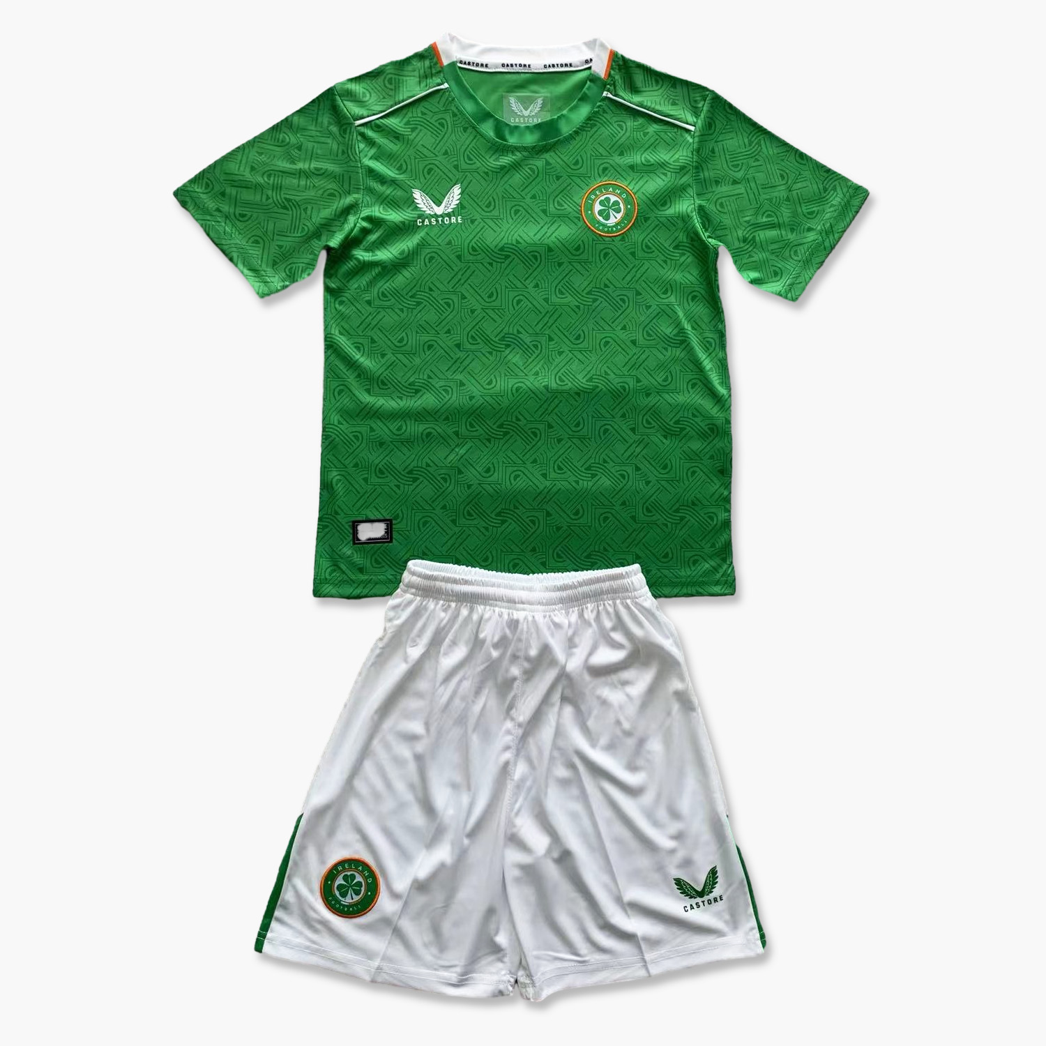 ManixJersey.com | Ireland 2024 Home Stadium Kids Kit -Customize Name, Number and Patch | Worldwide Shipping