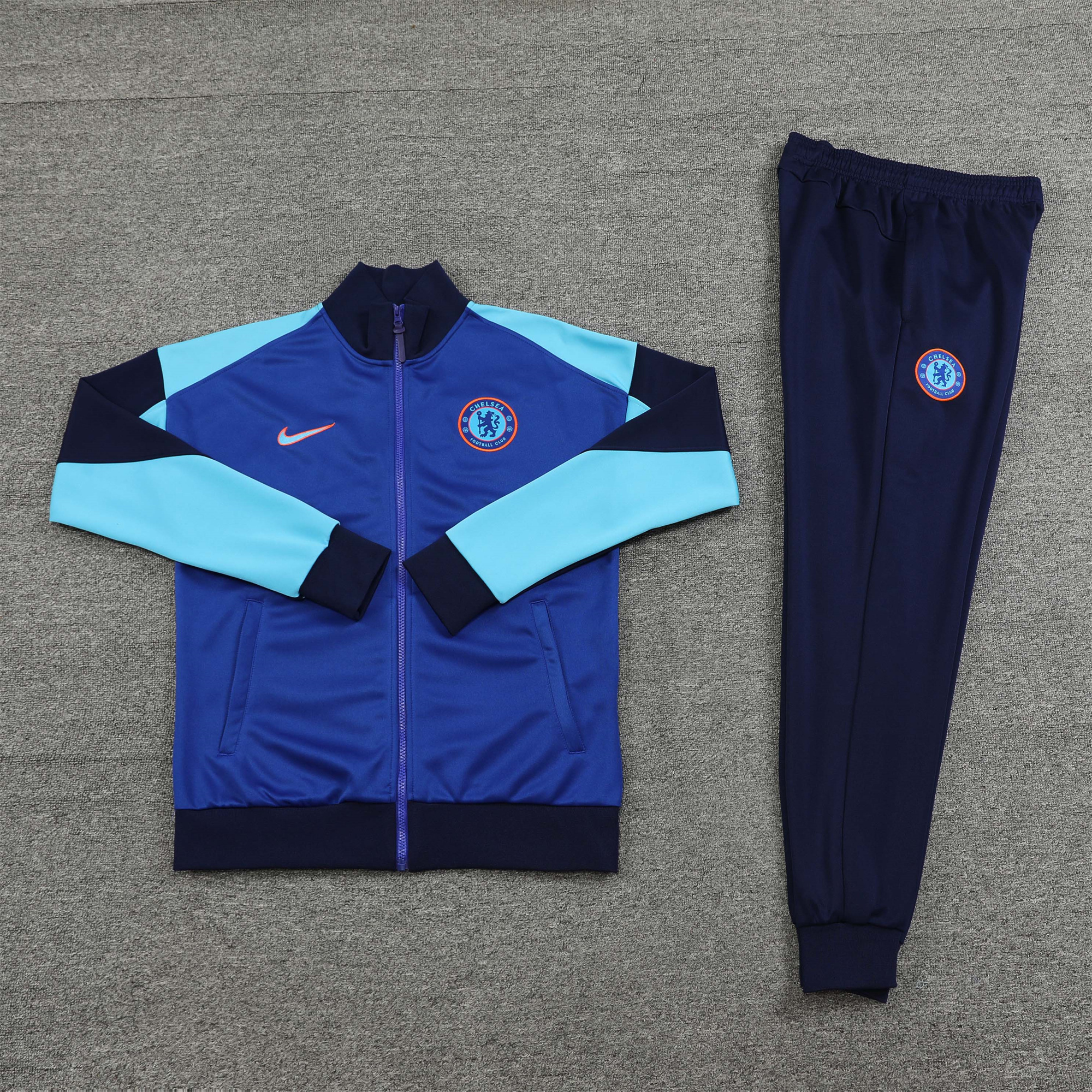SIUjerseys-C.H.E.L.S.E.A 24-25 Jacket Training Tracksuit - Blue