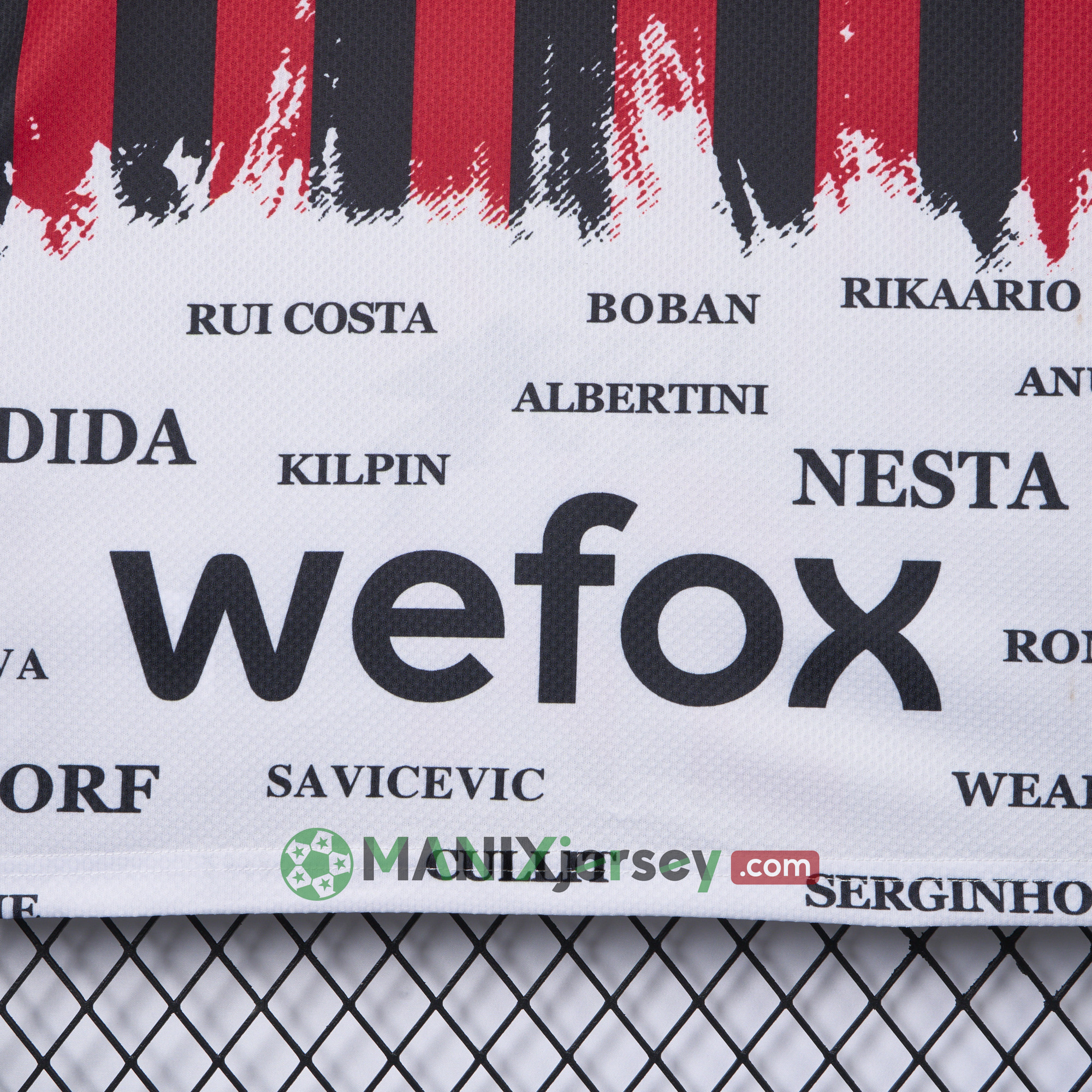 ManixJersey.com | Retro AC Milan 22-23 Legendary Stars Special Edition Jersey - Fans Version -Customize Name, Number and Patch | Worldwide Shipping