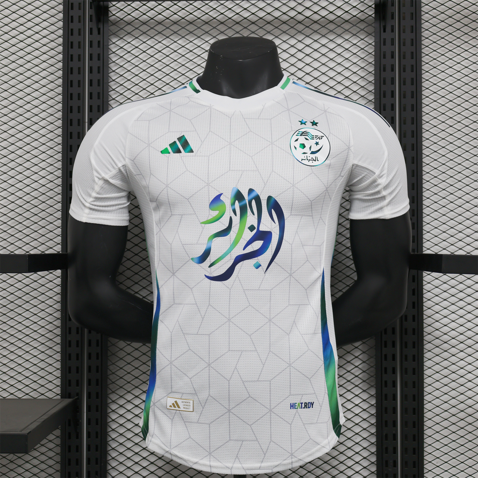 ManixJersey.com | Algeria 2024-25 White Special Edition Jersey - Player Version -Customize Name, Number and Patch | Worldwide Shipping