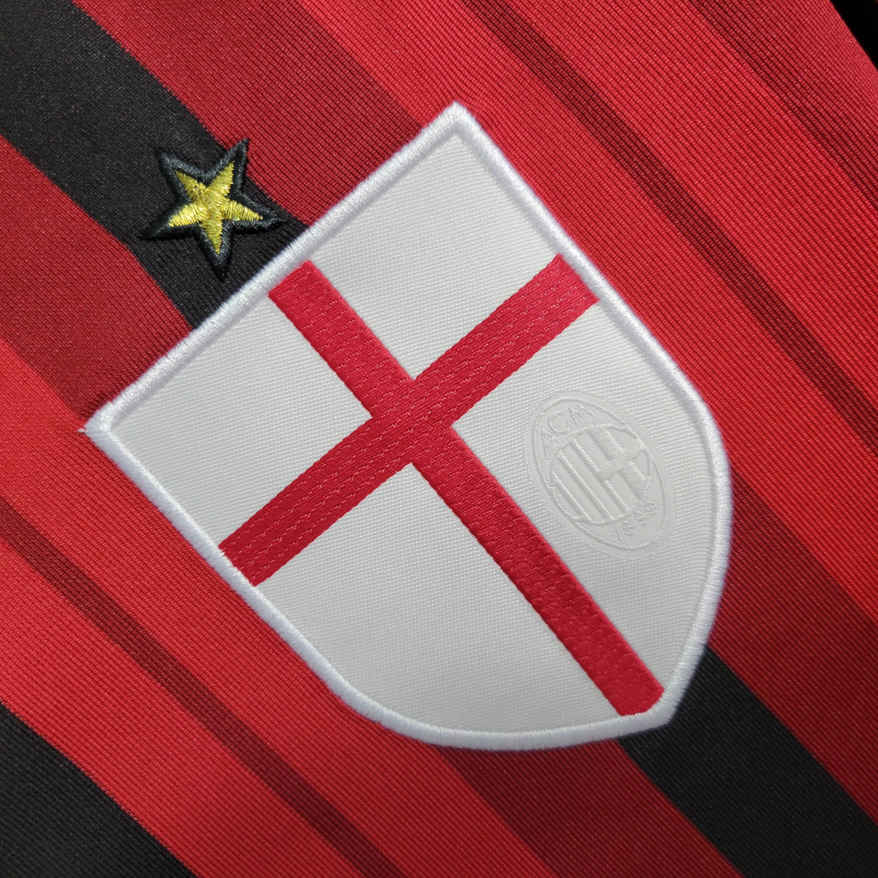 ManixJersey.com | Retro AC Milan 2014-15 Home Stadium Jersey -Customize Name, Number and Patch | Worldwide Shipping
