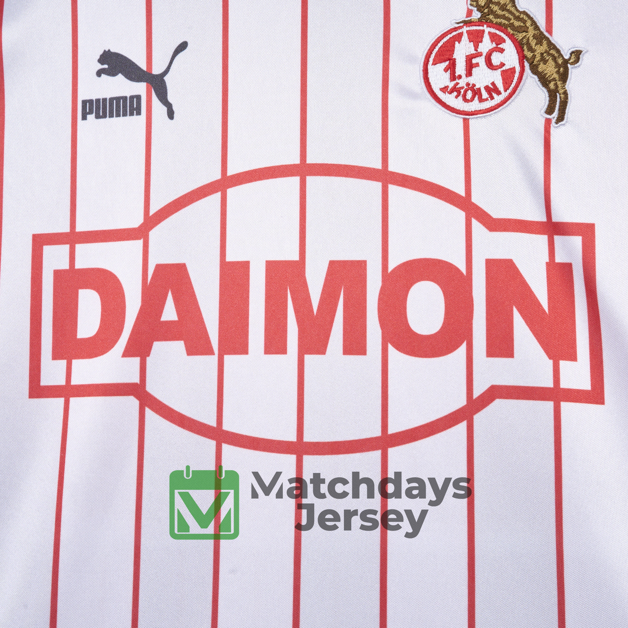 Funinjersey-Retro 1. FC Köln 1985-86 Home Jersey