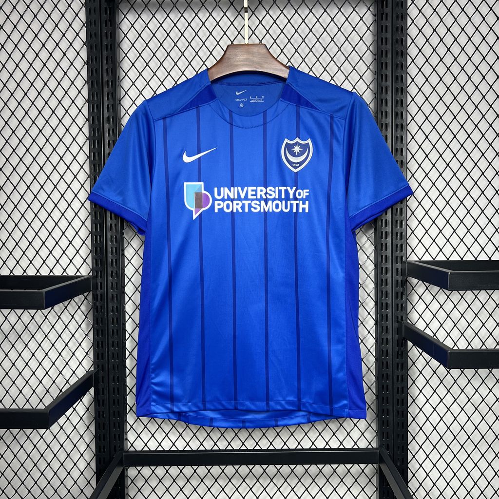 UltraTrikot-Portsmouth 24-25 Home Stadium Jersey - Fans Version