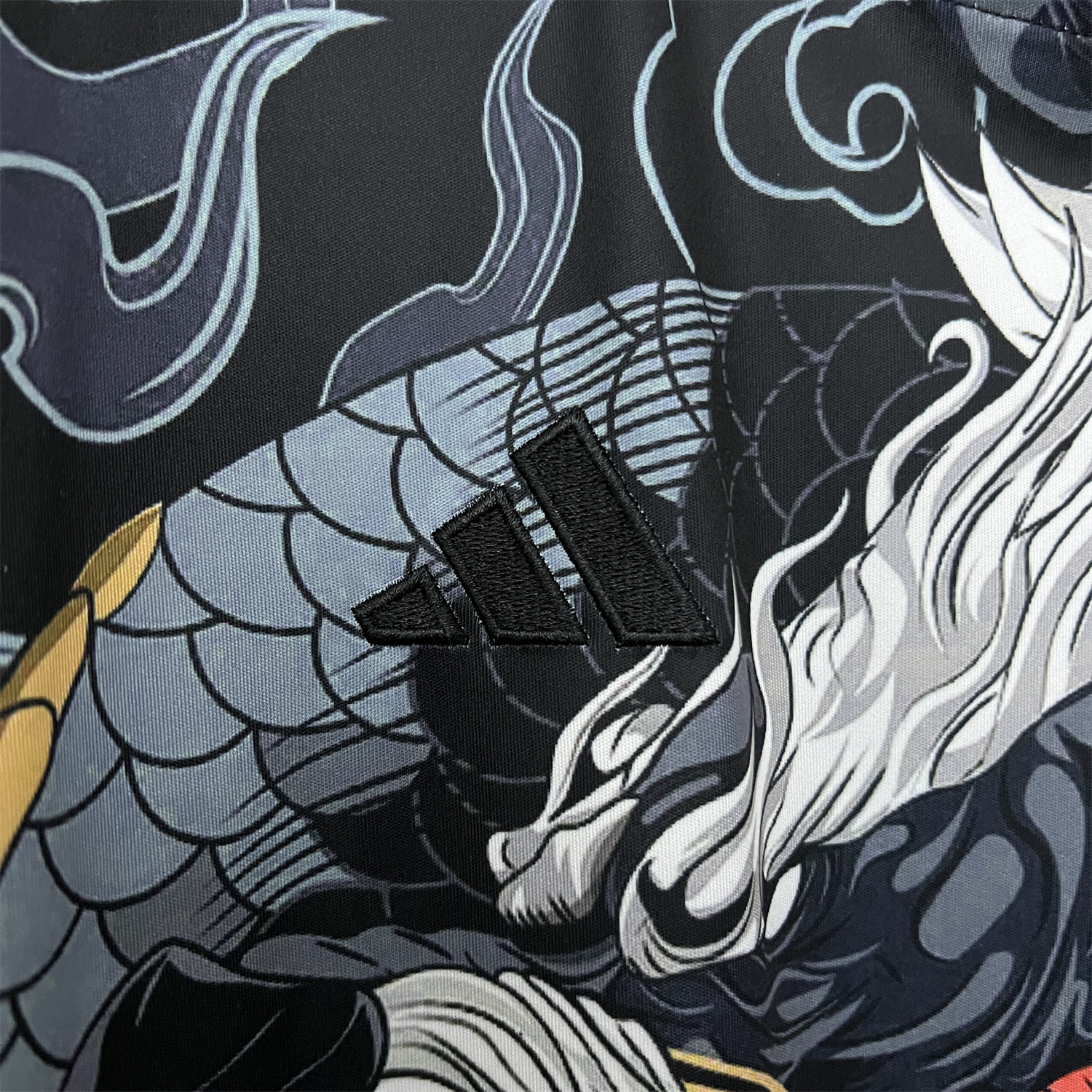 unitedfutballjersey-Japan 2024 Black Yellow Dargon Special Edition Jersey - Fans Version