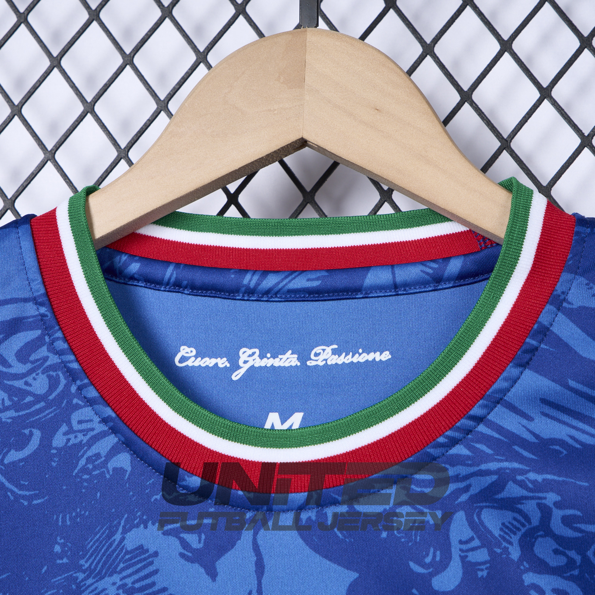 unitedfutballjersey-Italy 2024 Blue Special Edition Jersey - Fans Version