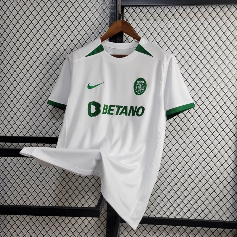 unitedfutballjersey-Sporting CP 24-25 Away UEFA Cup Winners' Cup Jersey - Fans Version