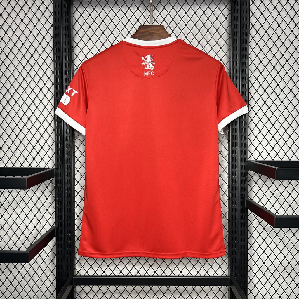 SIUjerseys-Middlesbrough 24-25 Home Stadium Jersey - Fans Version