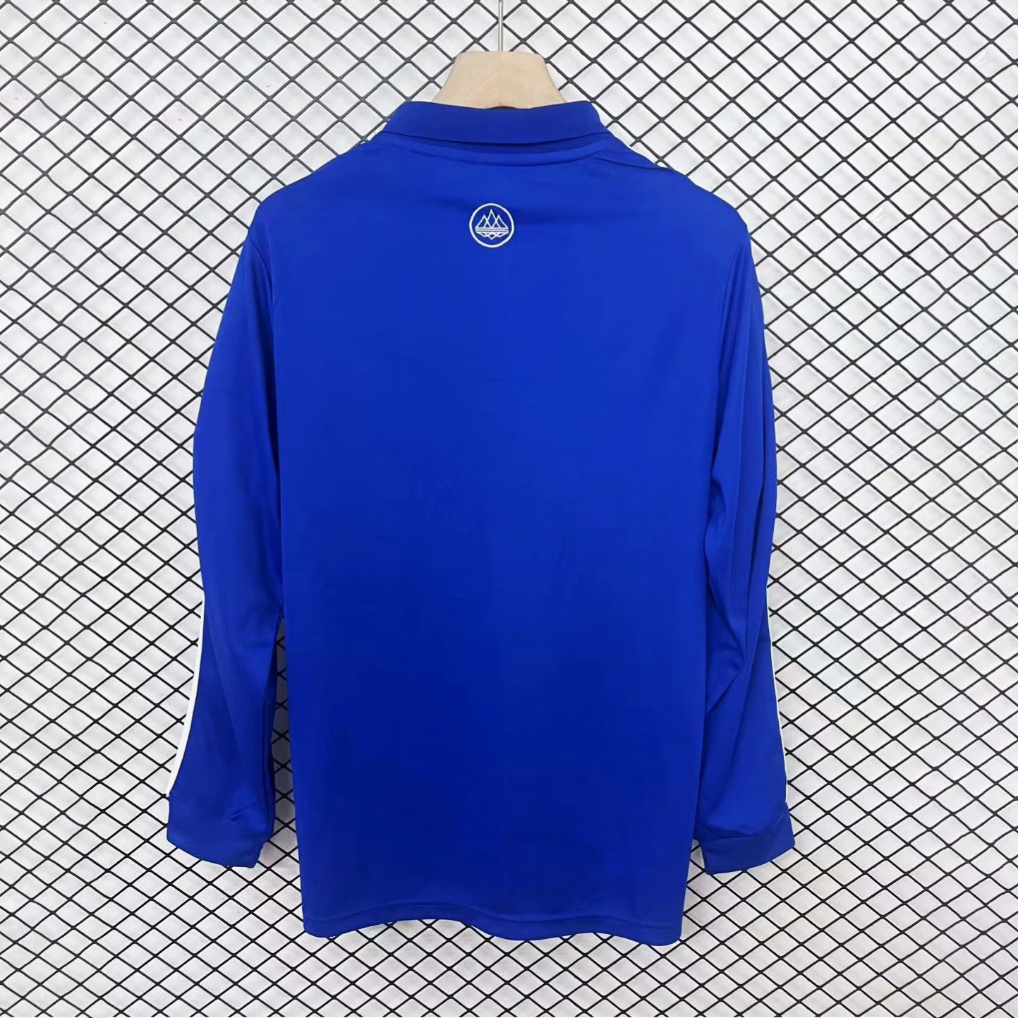 JerseysGala.com | Leeds United 24-25 Spezial Collection Blue Long Sleeve Polo Shirts -Customize Name, Number and Patch | Worldwide Shipping